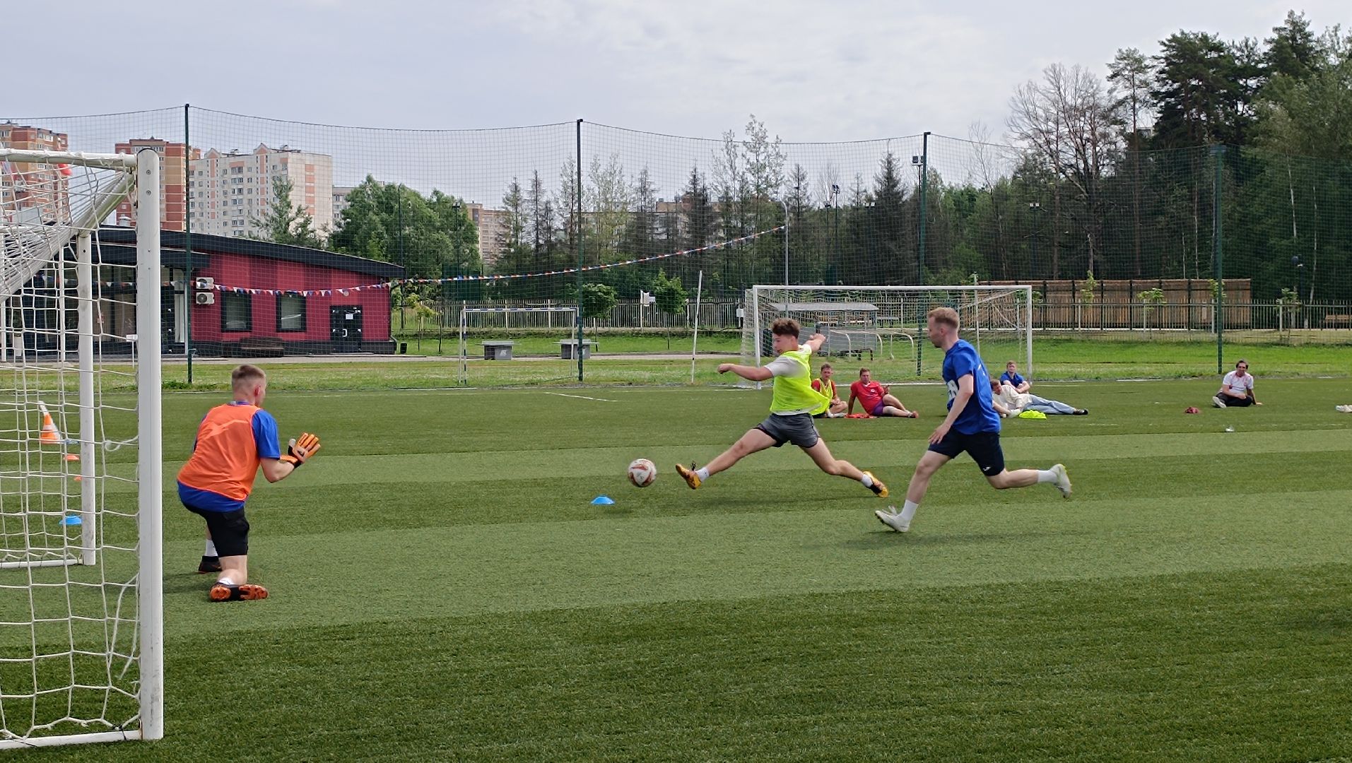 футбол, молодая гвардия, лобня,