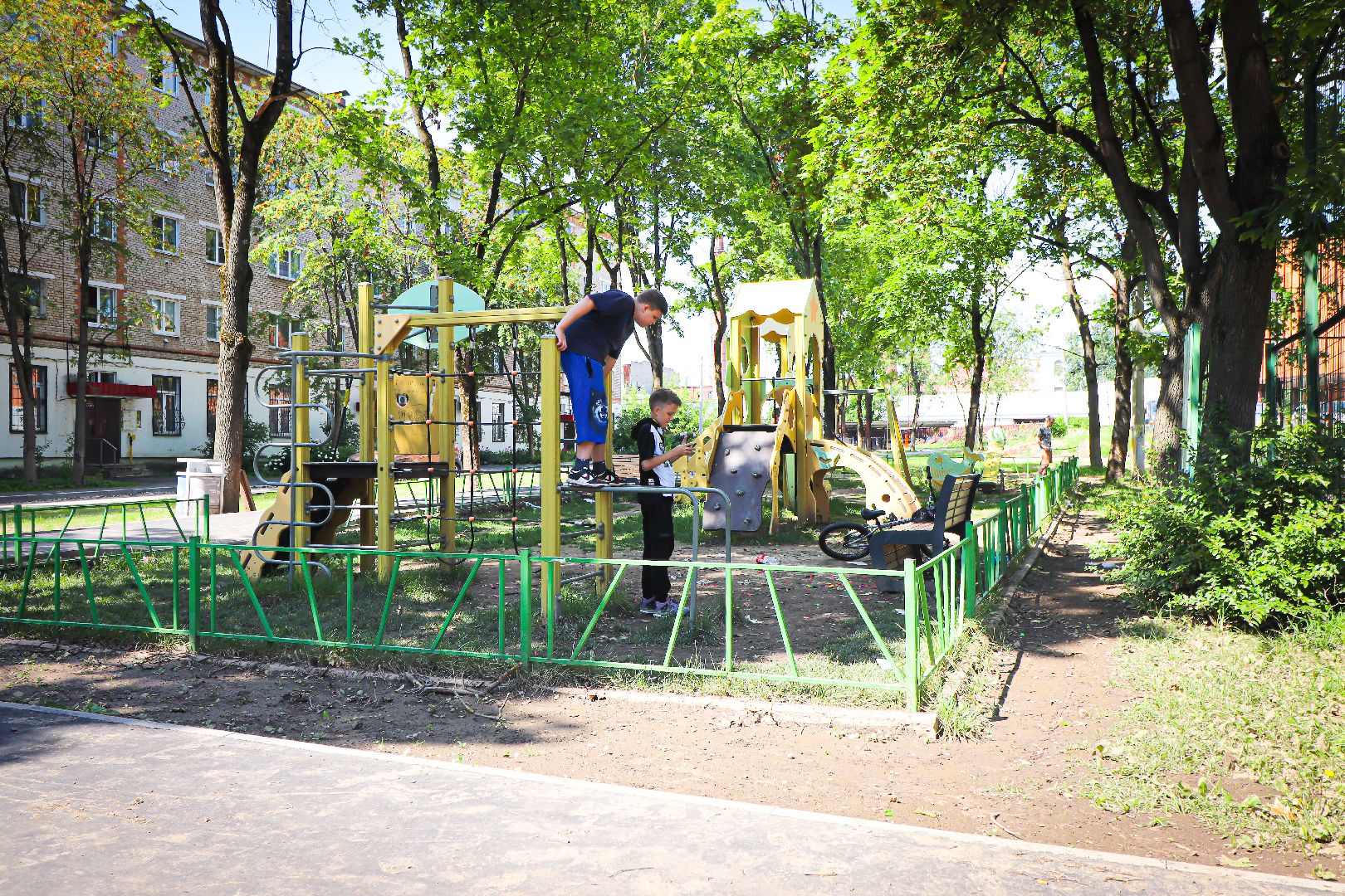 клин, благоустройство, дворы, дороги,