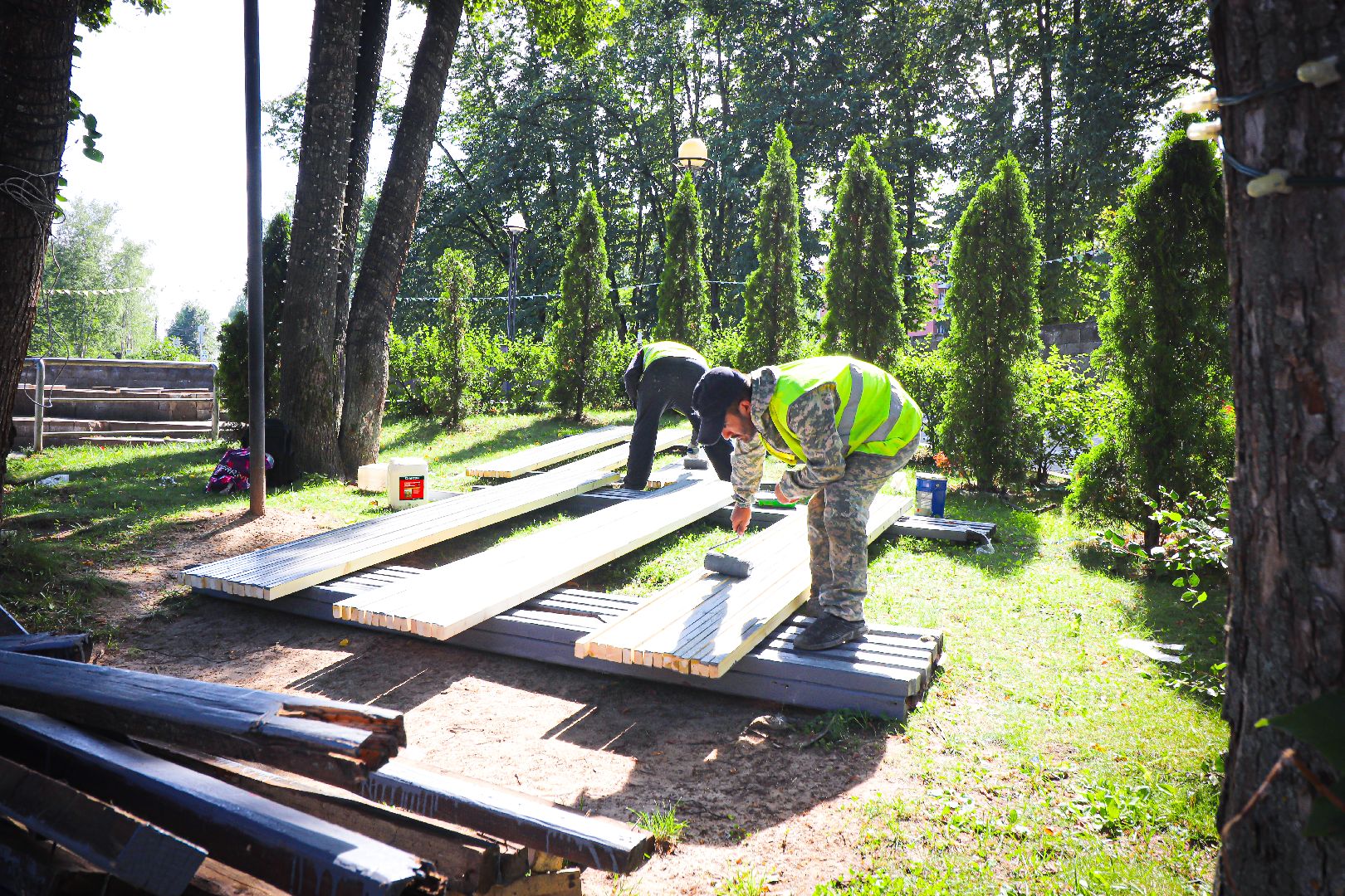 клин, благоустройство, парки подмосковья,
