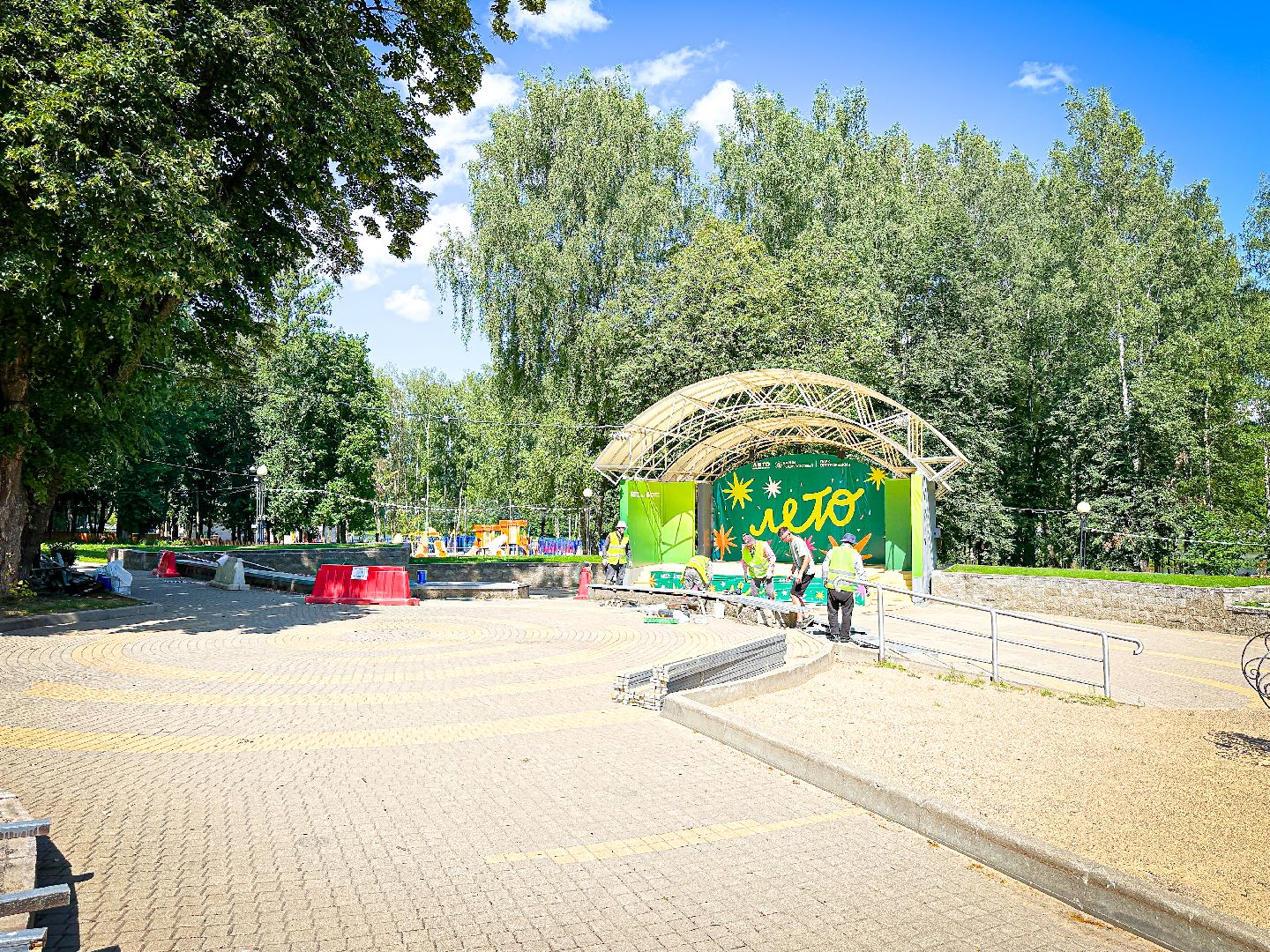 клин, благоустройство, парки подмосковья,