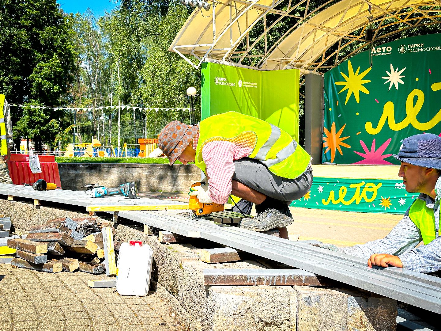 клин, благоустройство, парки подмосковья,