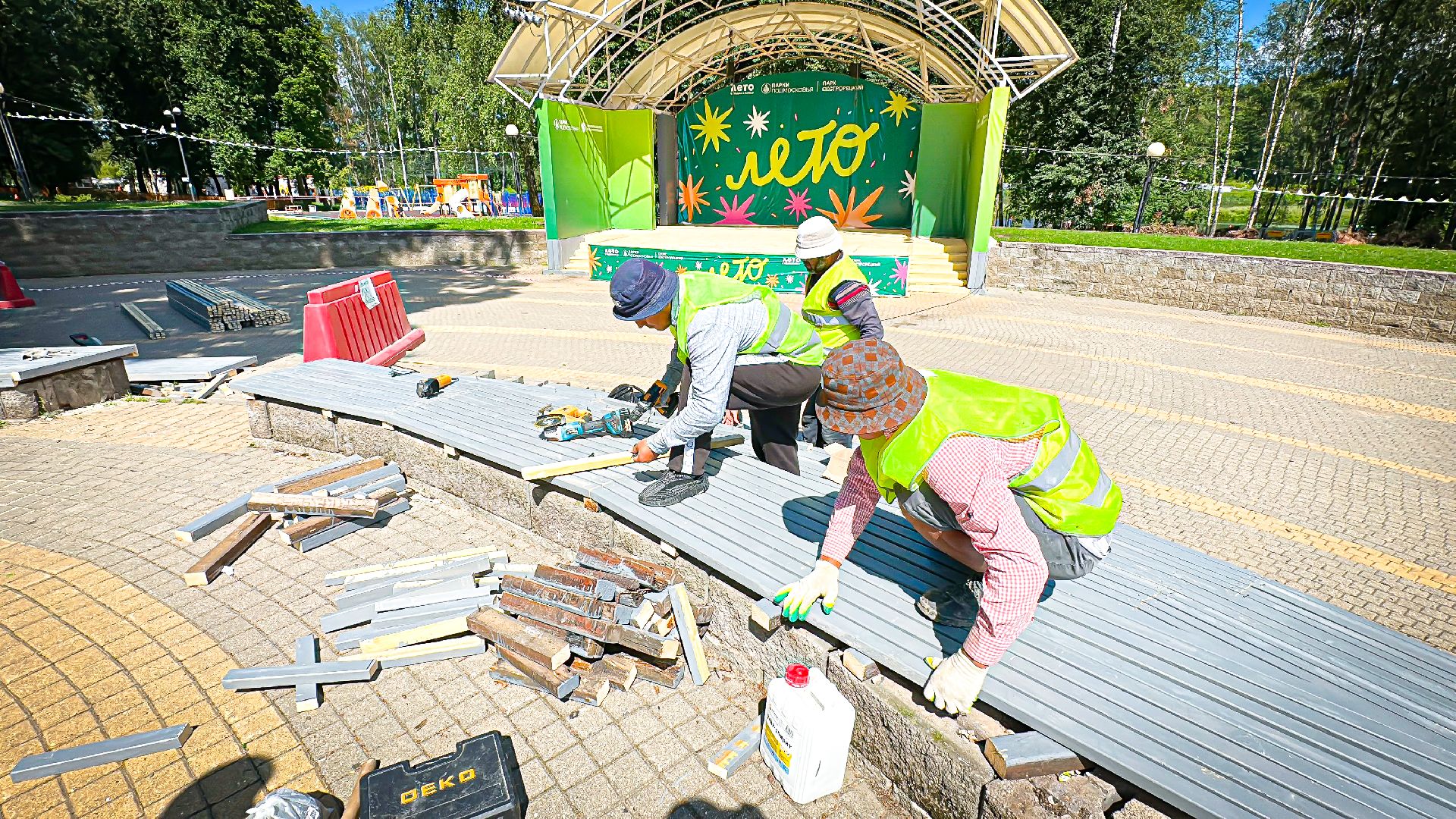 клин, благоустройство, парки подмосковья,