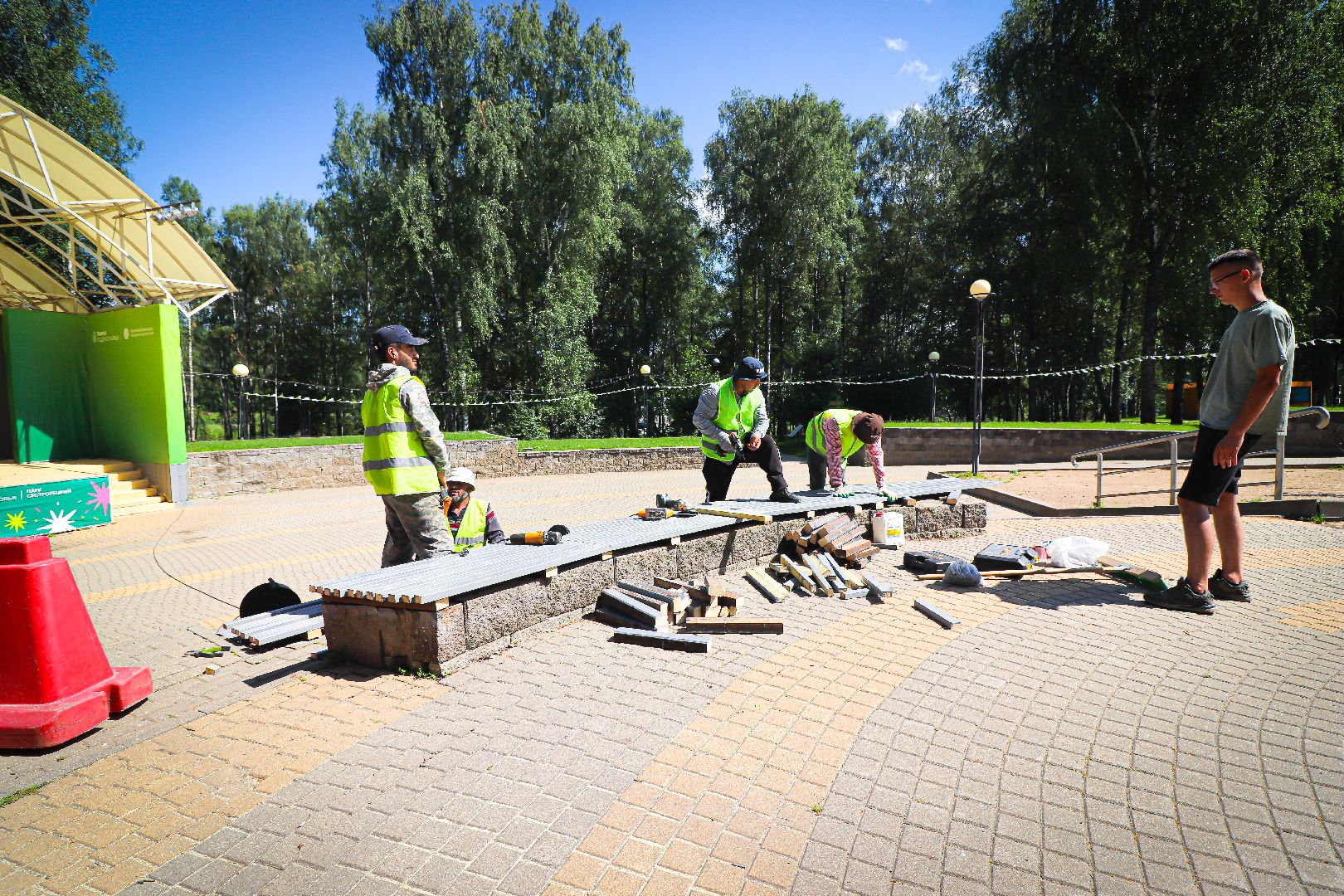клин, благоустройство, парки подмосковья,