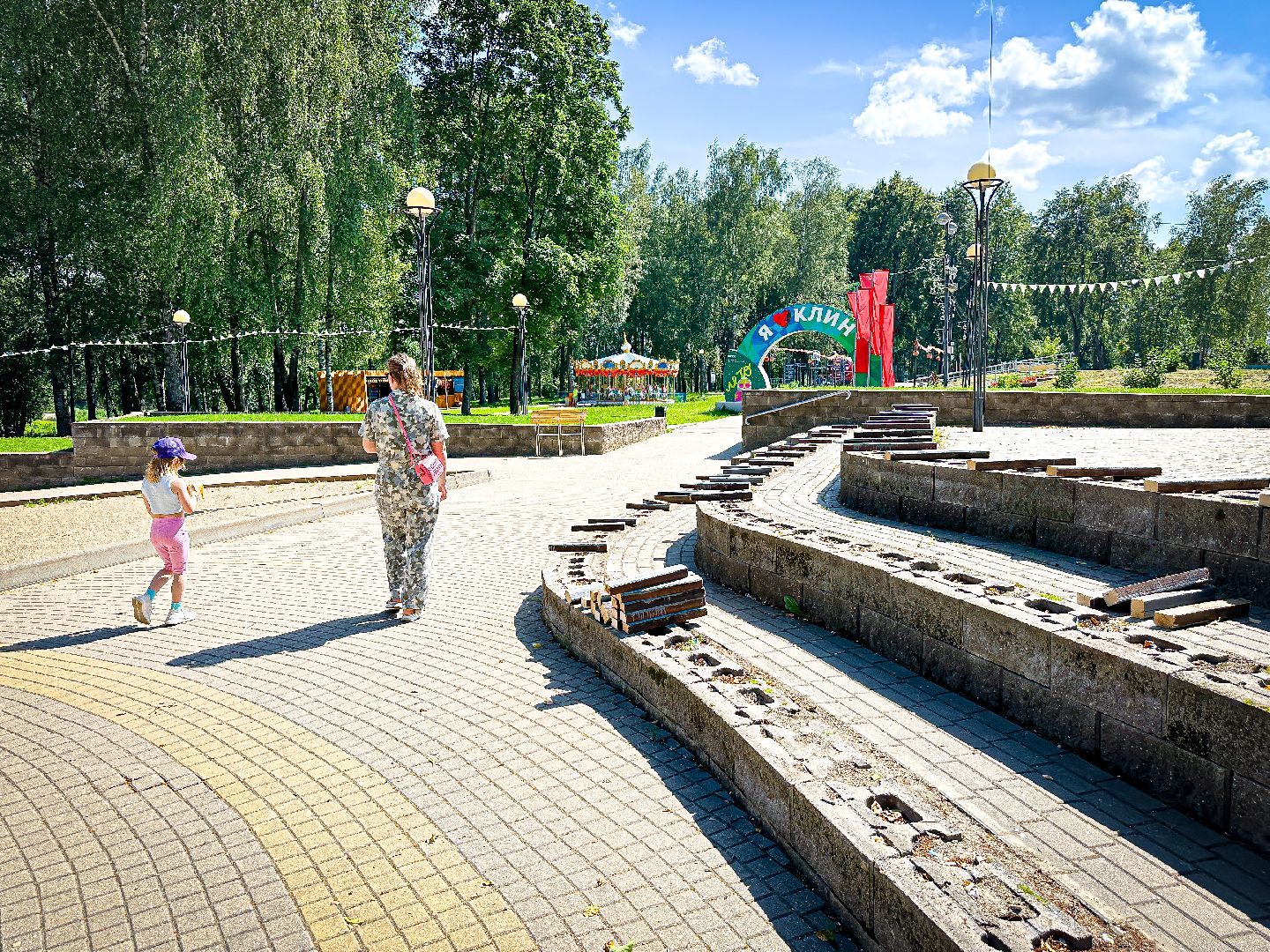 клин, благоустройство, парки подмосковья,