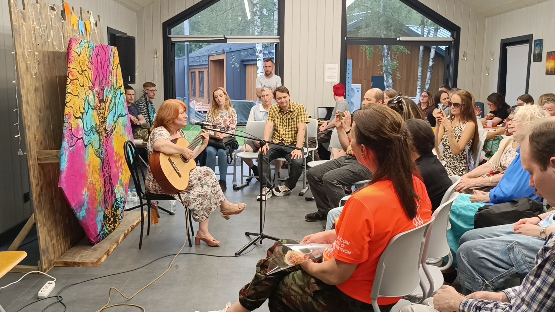 творчество, музыка, парк, лобня,