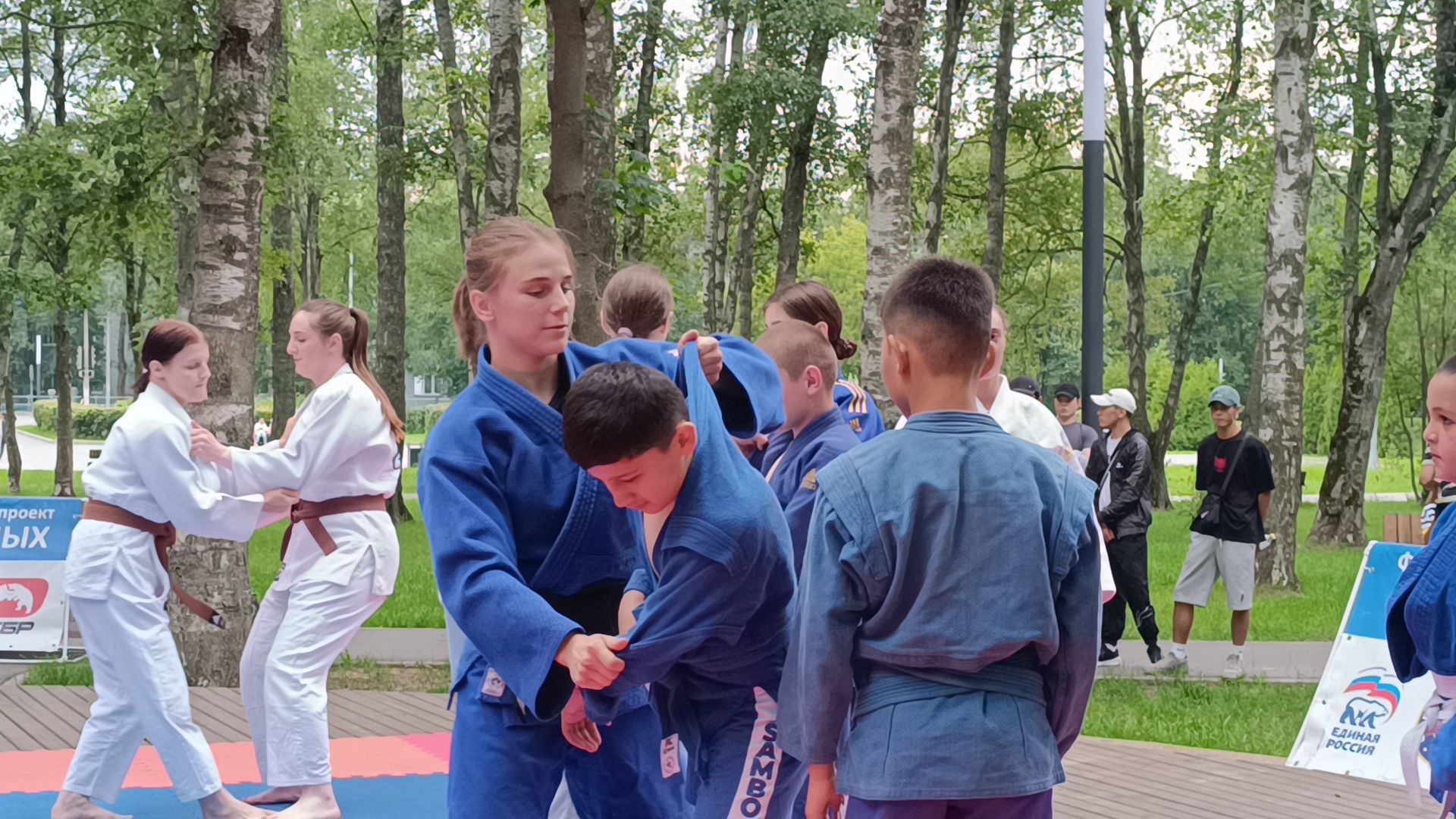 дзюдо, спорт, парк, лобня,