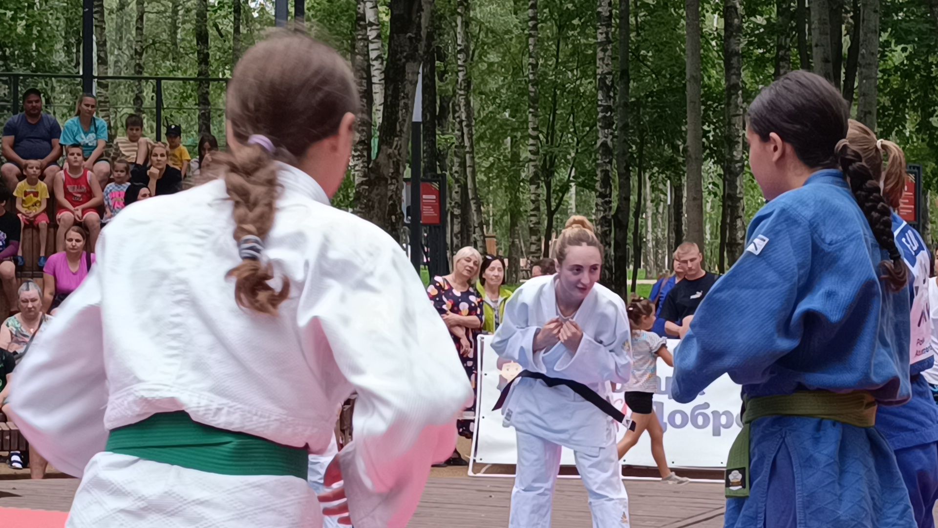 дзюдо, спорт, парк, лобня,