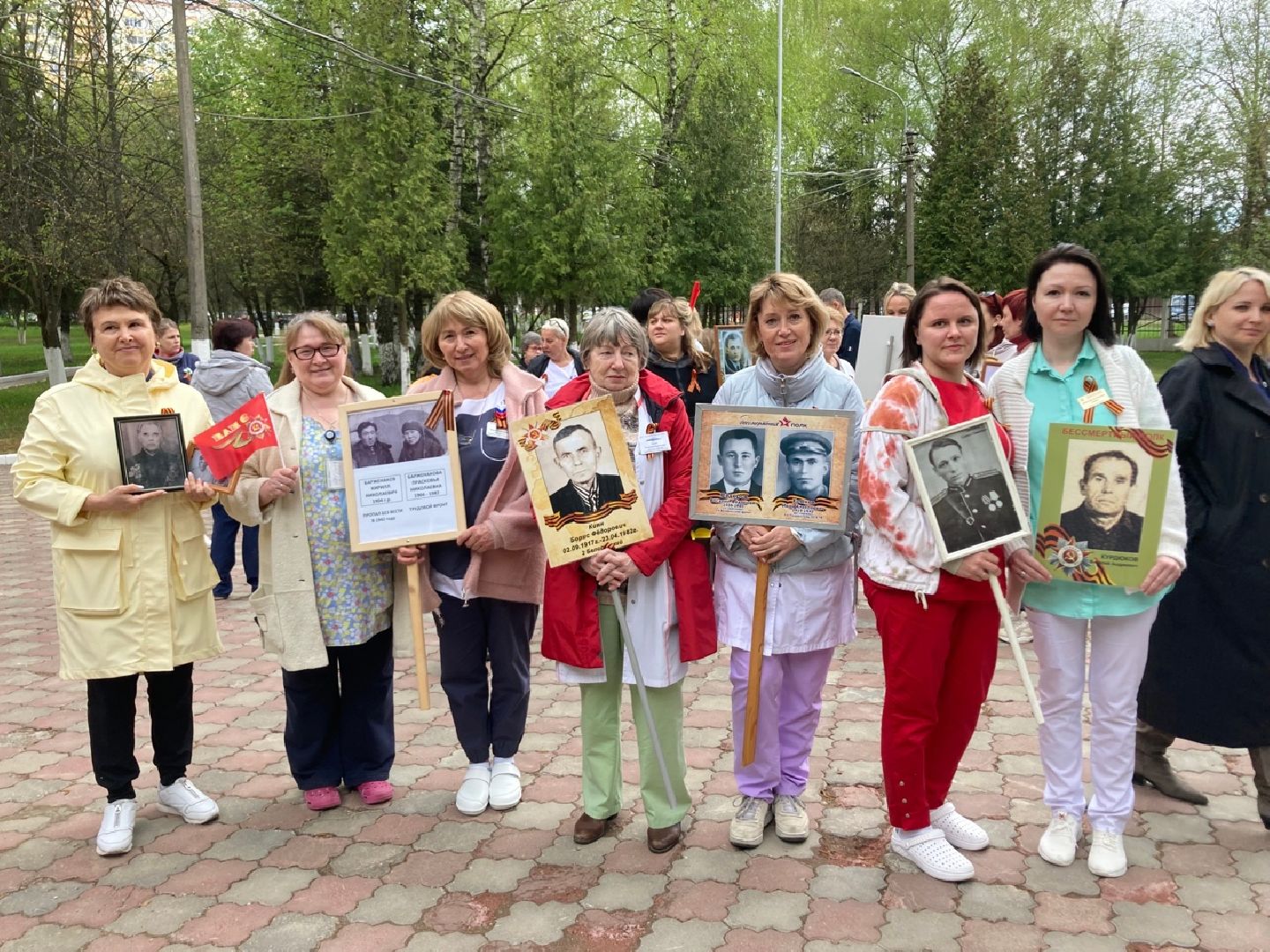 Солнечногорск, больница, медики, акция памяти, 9 мая