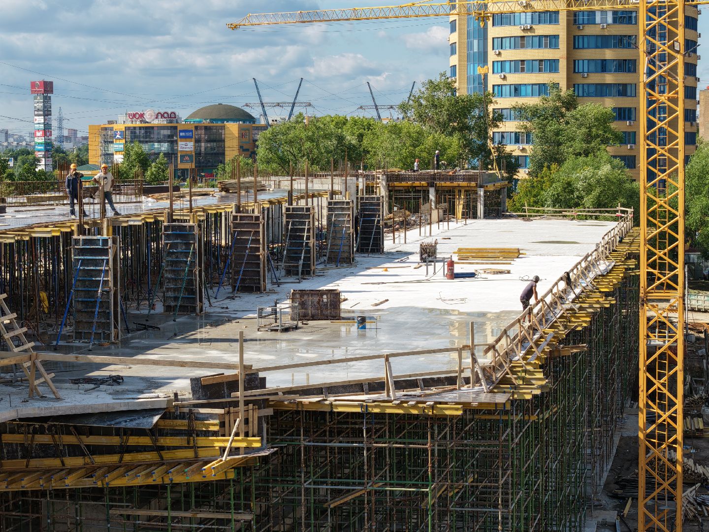 видео с коптера, спорт в реутове, стадион старт, академия вратарского мастерства,