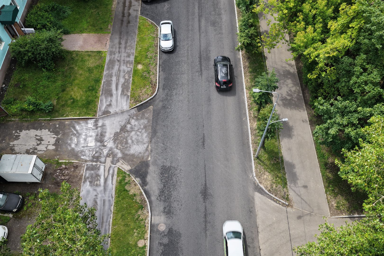 видео с коптера, реконструкция проспекта мира реутов, проспект мира реутов,