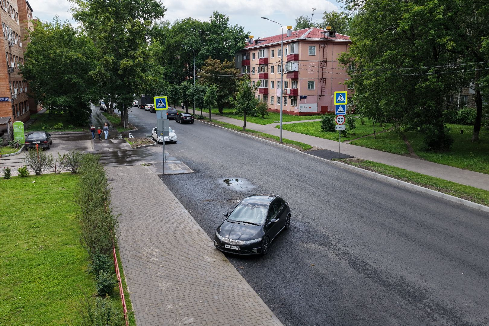 видео с коптера, реконструкция проспекта мира реутов, проспект мира реутов,