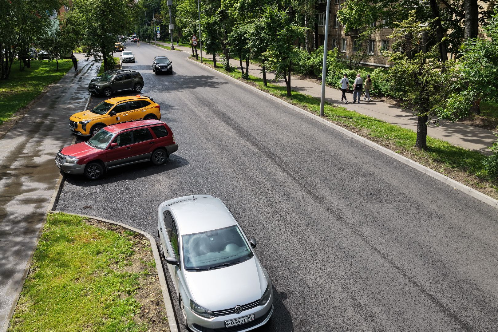 видео с коптера, реконструкция проспекта мира реутов, проспект мира реутов,