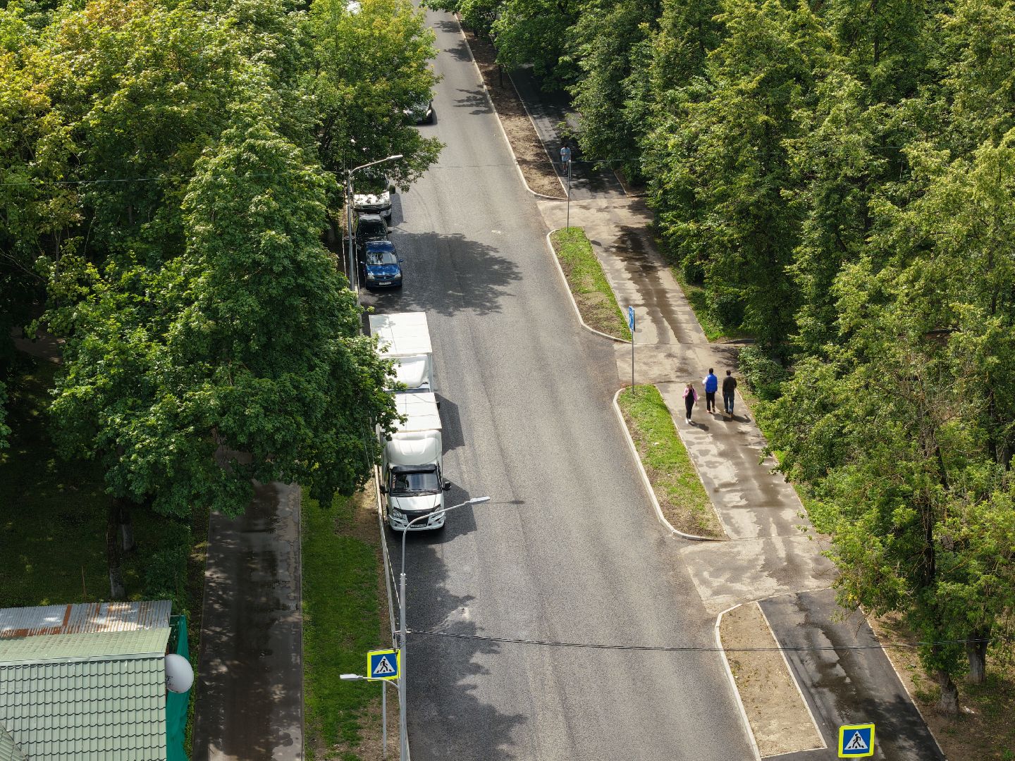 видео с коптера, реконструкция проспекта мира реутов, проспект мира реутов,