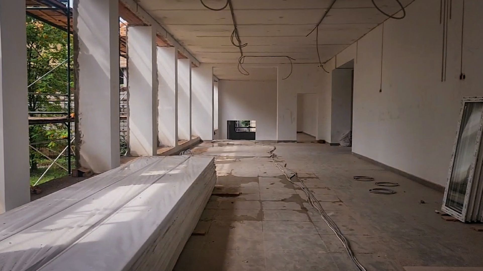 воскресенск, капремонт воскресенского колледжа, ремонт фасада,