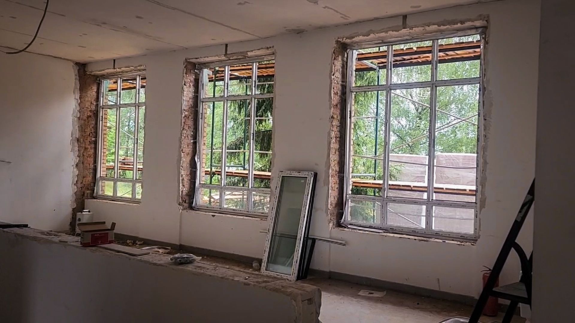 воскресенск, капремонт воскресенского колледжа, ремонт фасада,