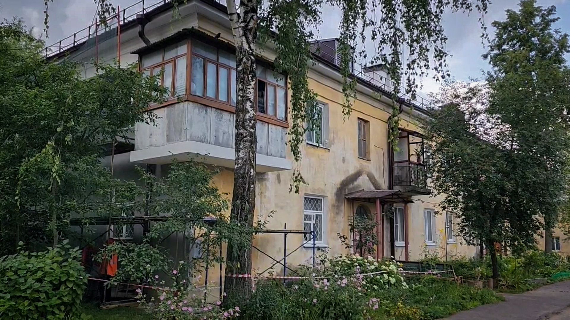 воскресенск, капремонт дома воскресенск, ремонт фасада дома,