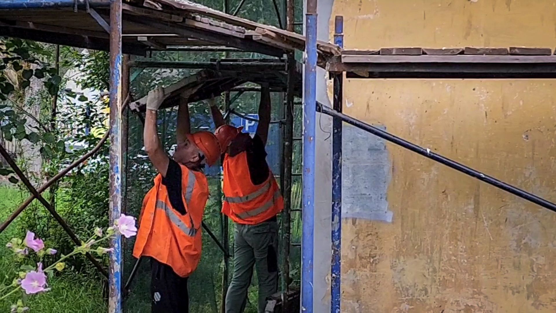 воскресенск, капремонт дома воскресенск, ремонт фасада дома,