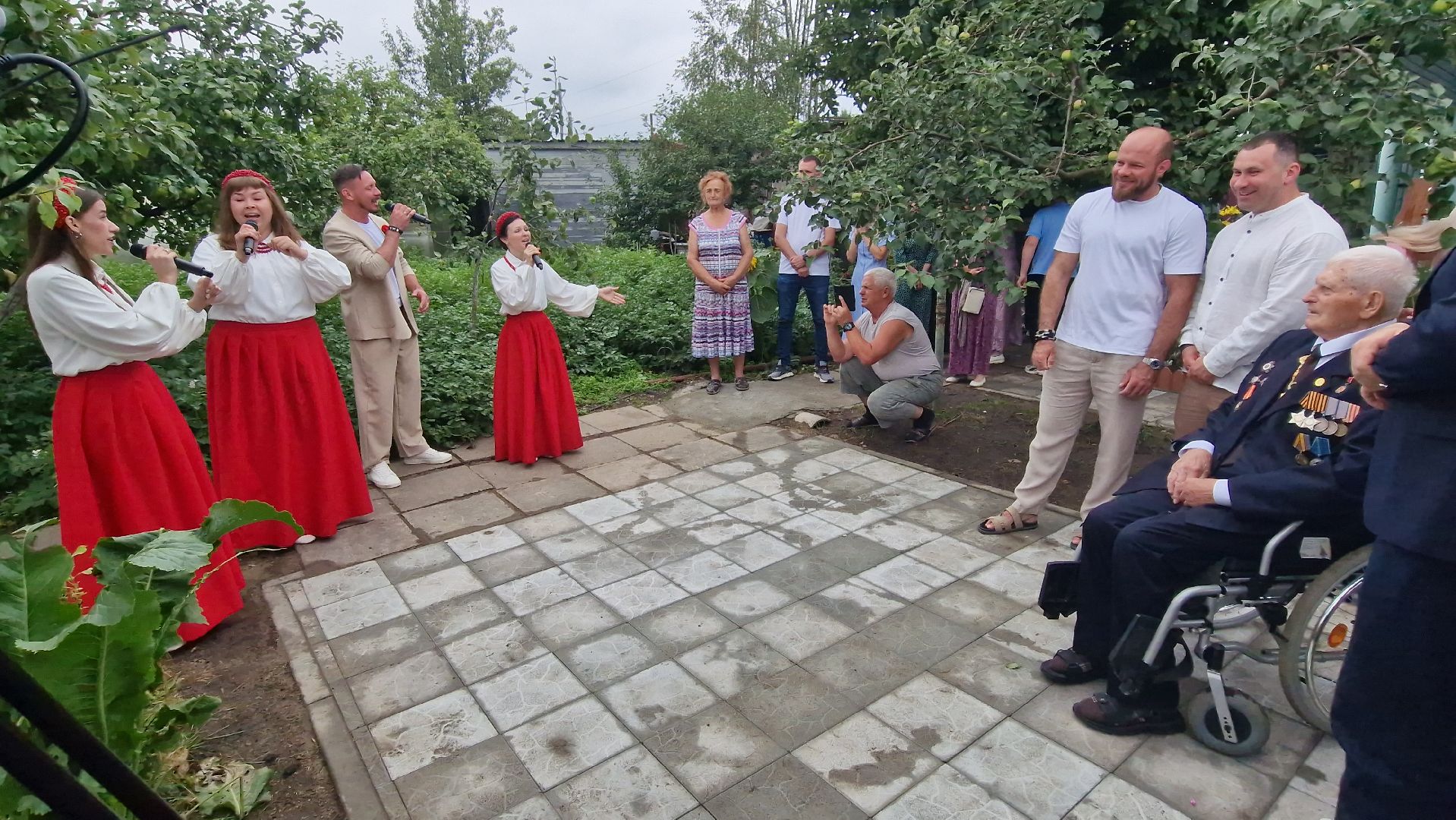 серпухов, ветеран вов николай козлов, 100 лет ветерану вов, снт маяк,