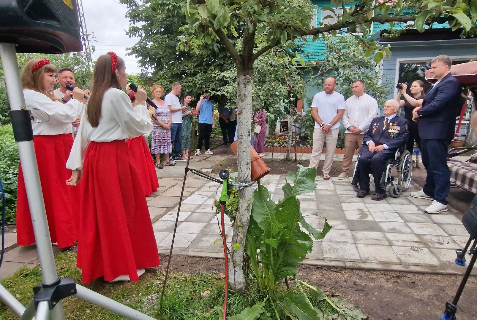 серпухов, ветеран вов николай козлов, 100 лет ветерану вов, снт маяк,