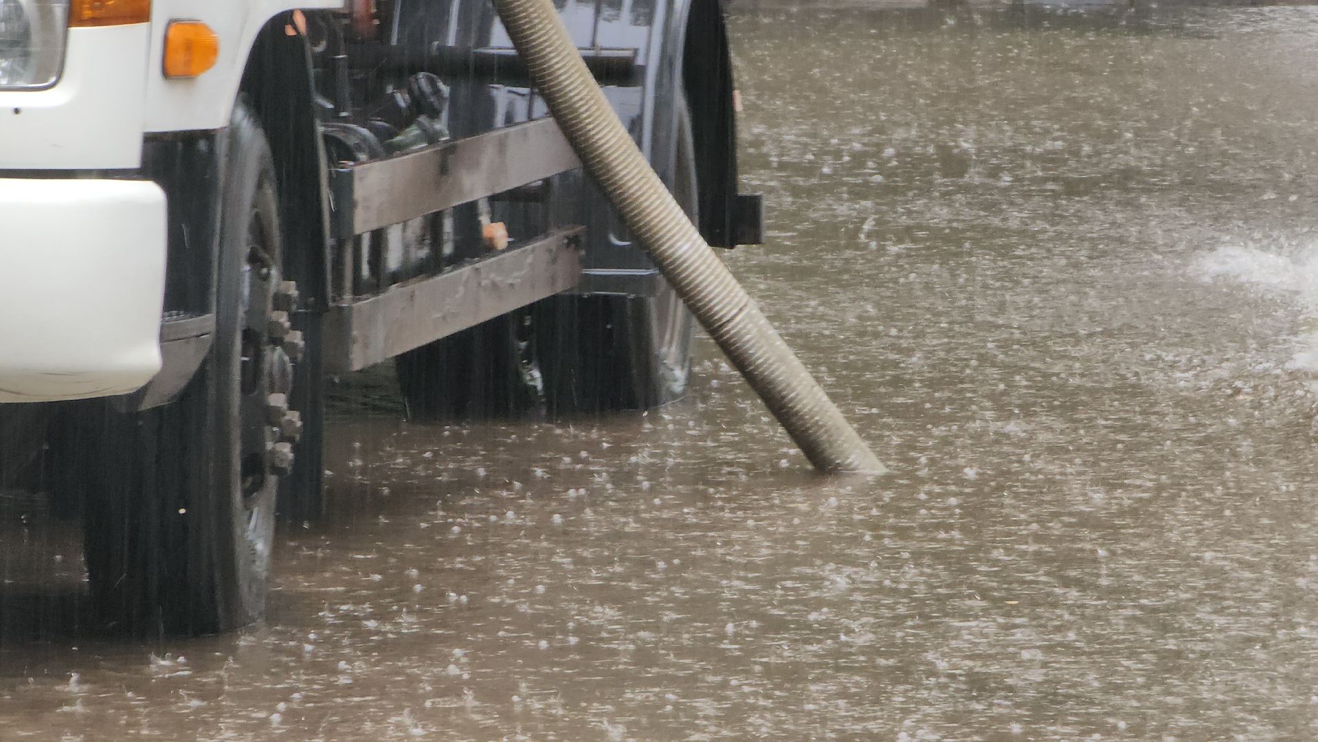 Чп, Ликвидация подтоплений , Ливень, дождь, Циклон, Лобня,