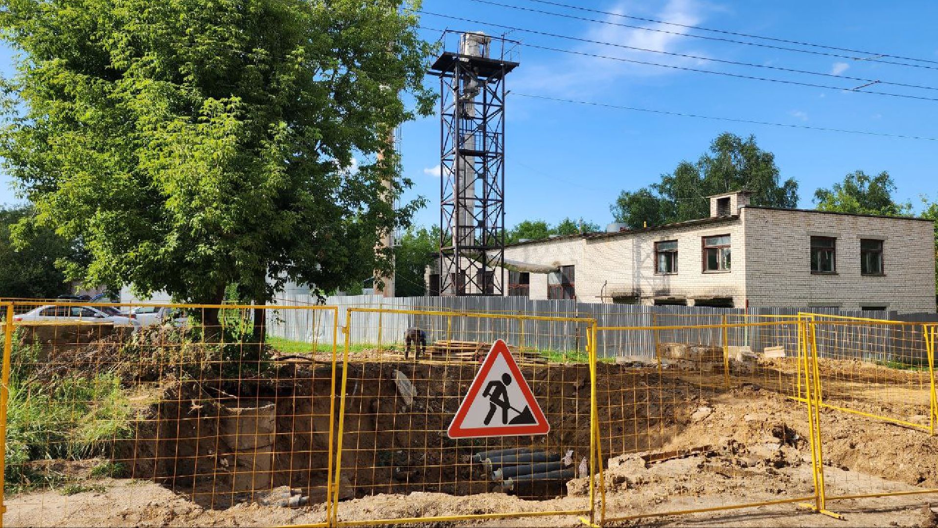 Дмитров, Деденево, Ремонт теплосети, МинЖКХ,