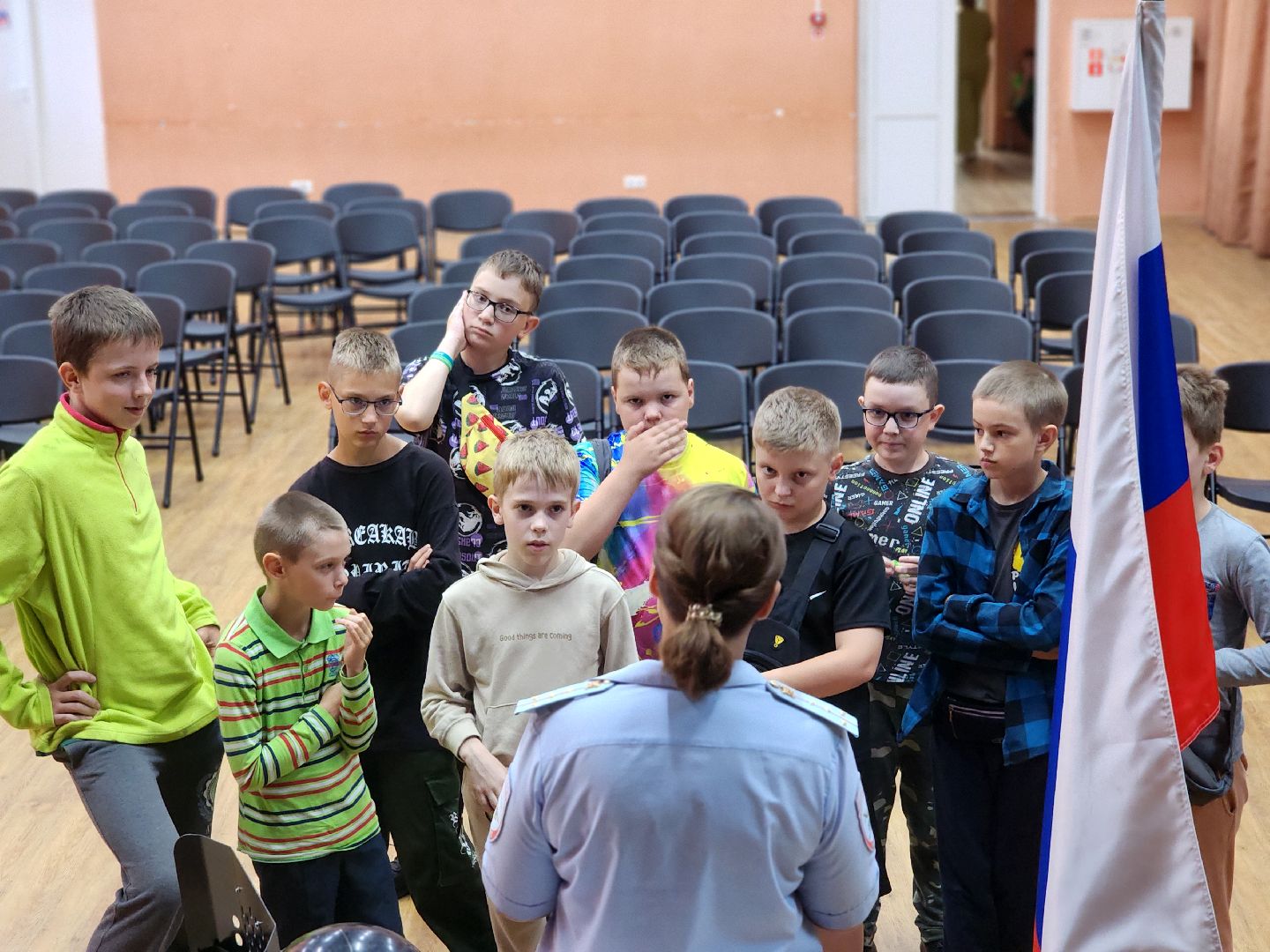 дубна, госавтоинспекция, омвд россии, летний лагерь, летний лагерь при школе, гимназия 8,