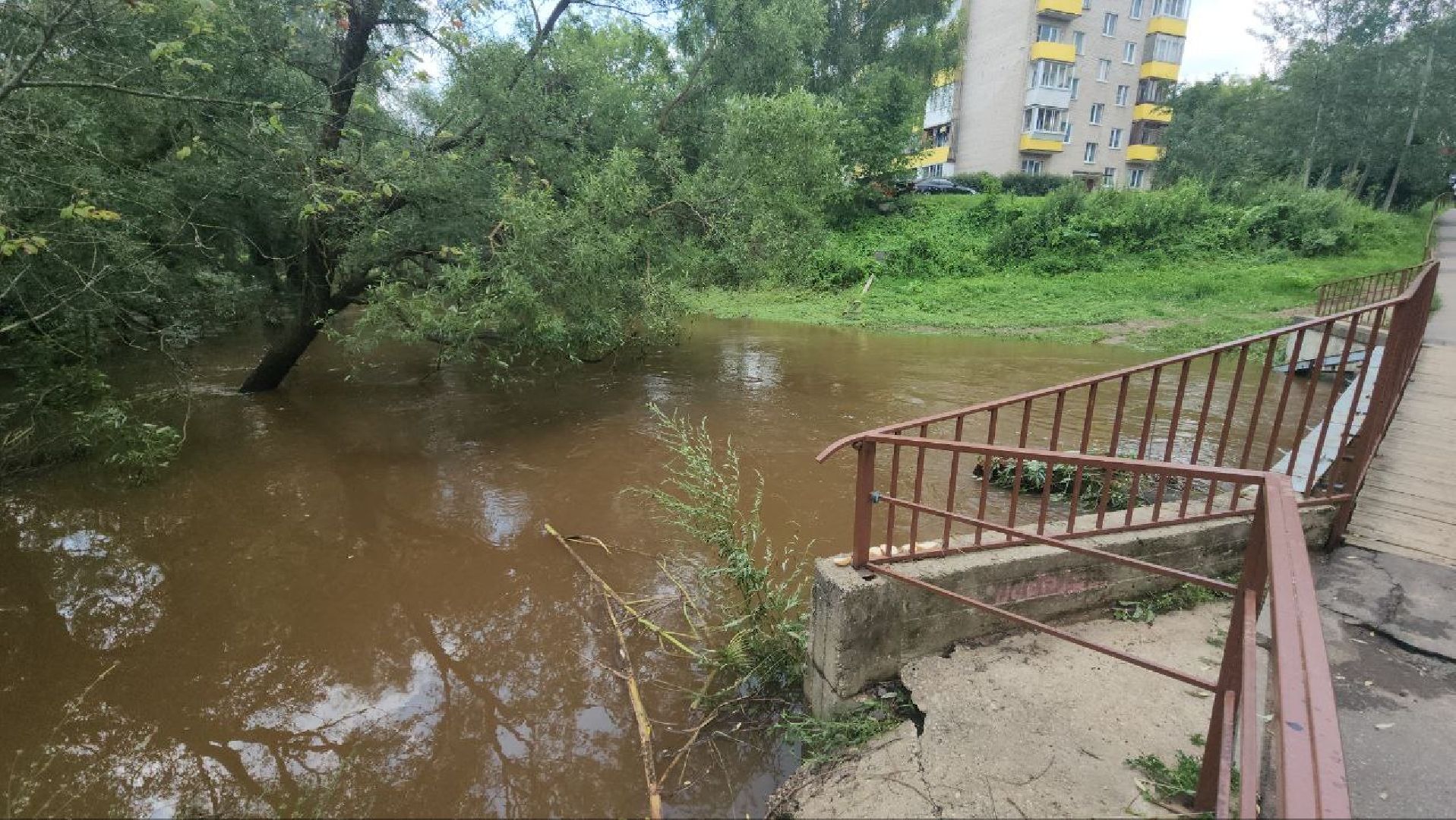 Истра, Парк, Река, Осадки ,