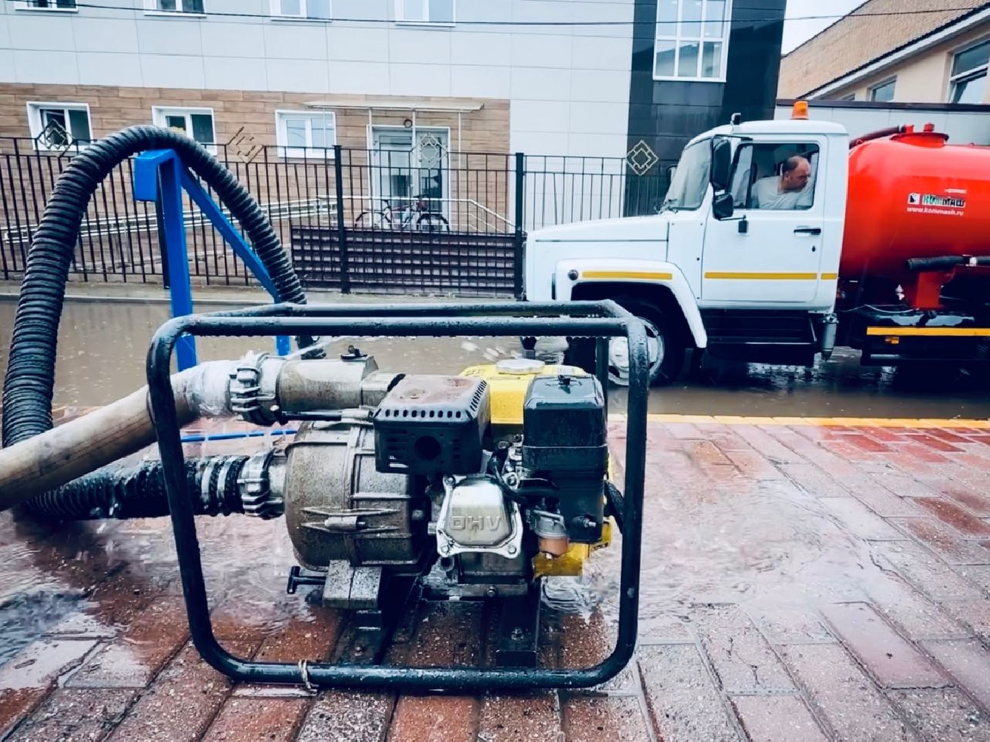 раменский, непогода, дождь, устранение последствий,