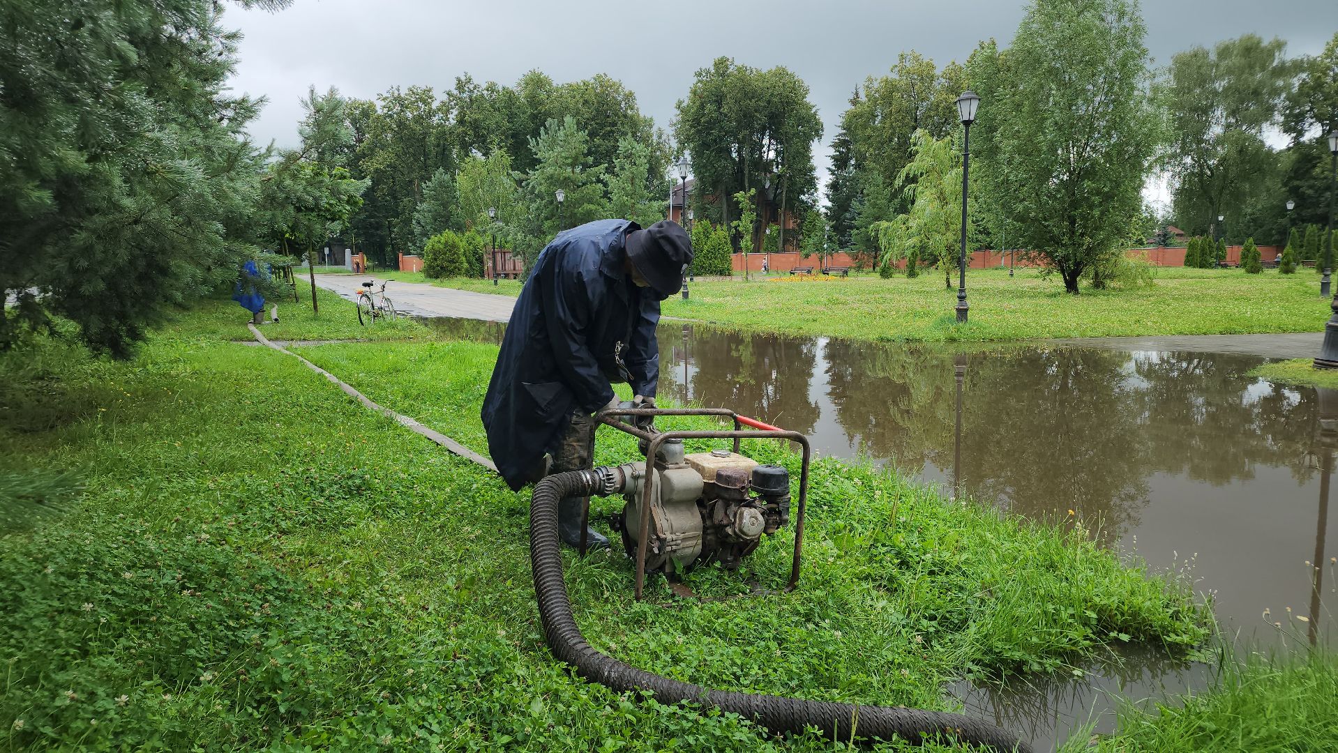 жкх, подтопление дорог, дороги, лосино-петровский,