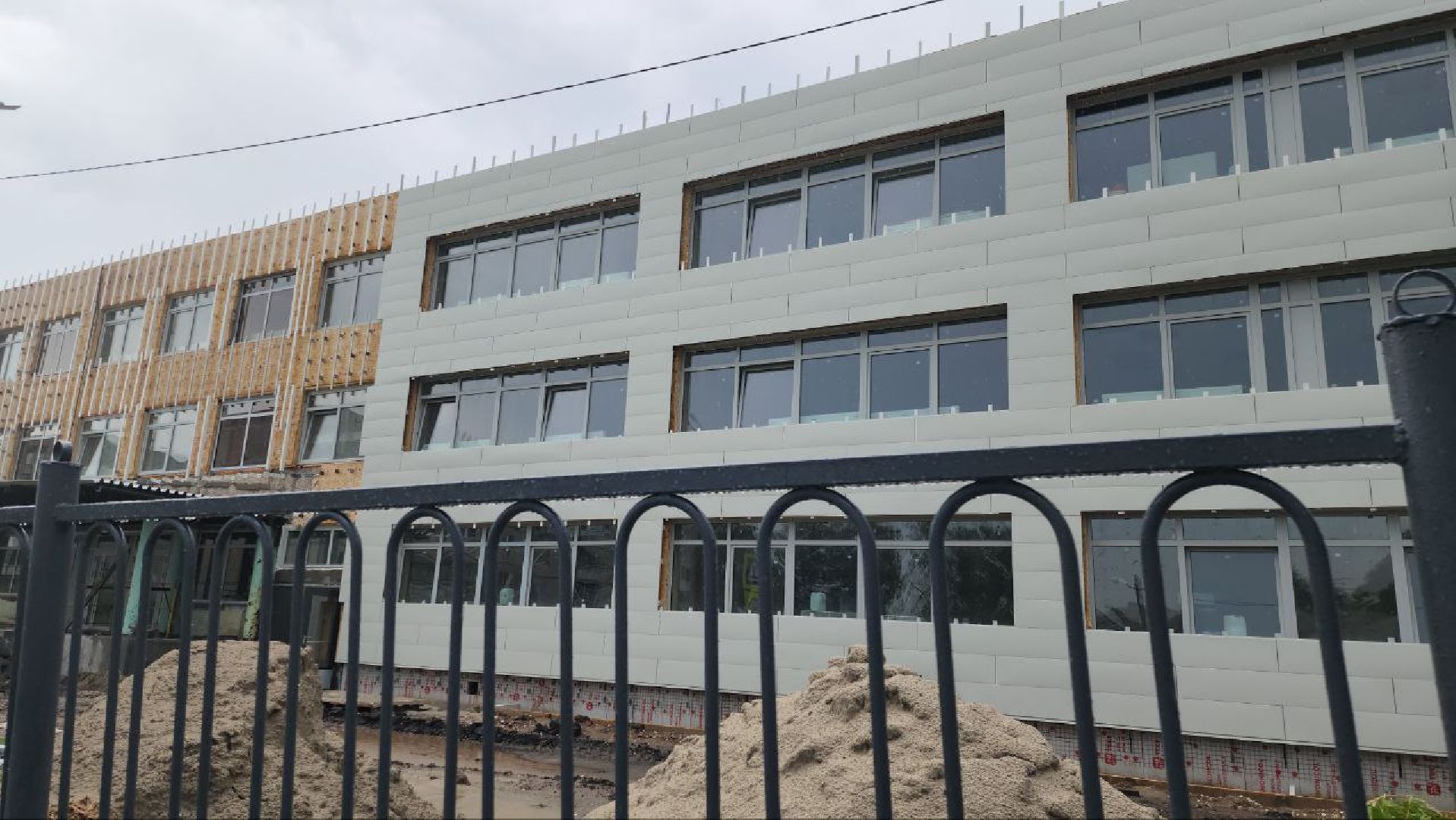 луховицы, капитальный ремонт, капитальный ремонт школы, фруктовская школа,