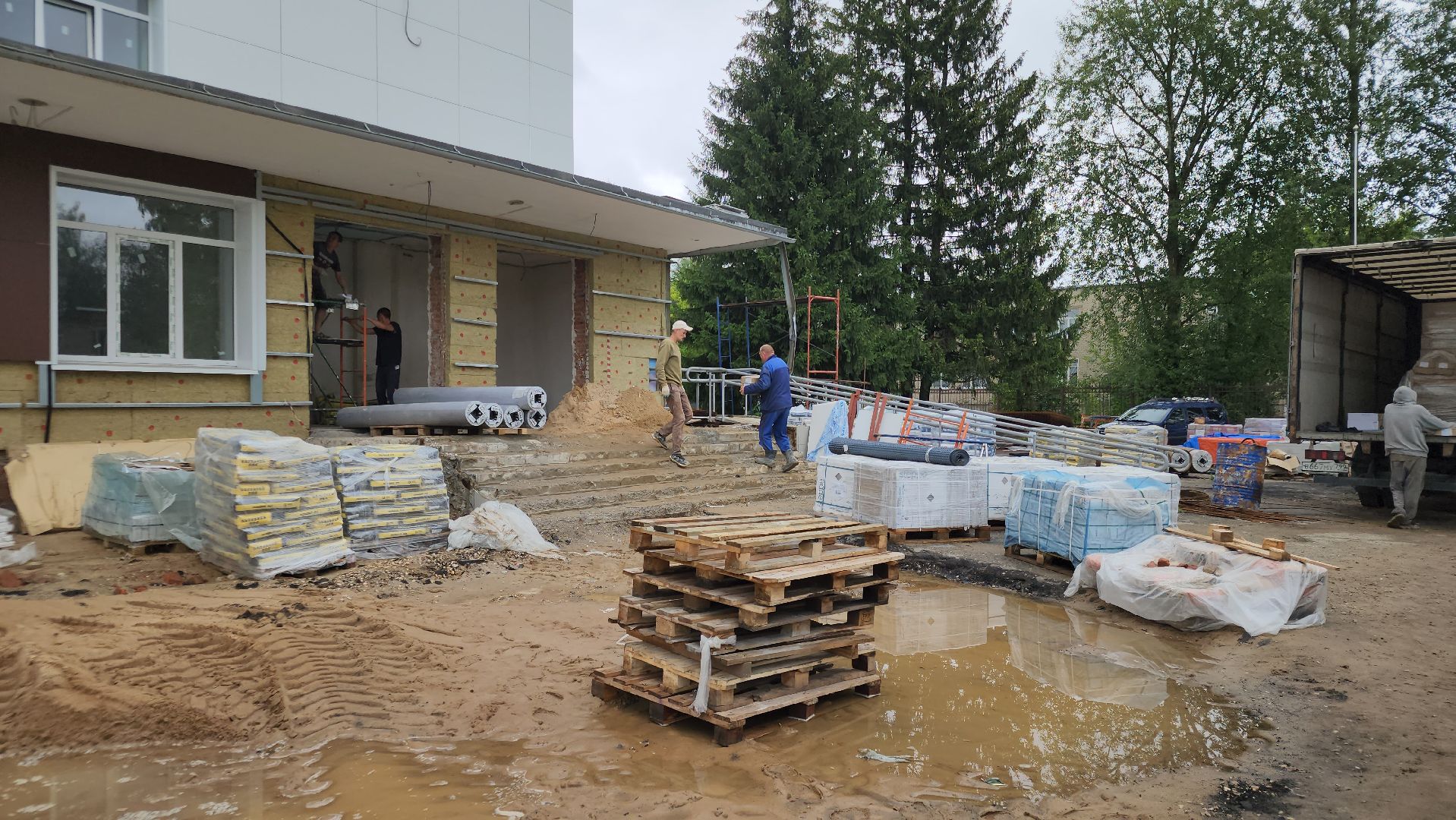 ремонт школ, авсюнино, орехово-зуевский округ,