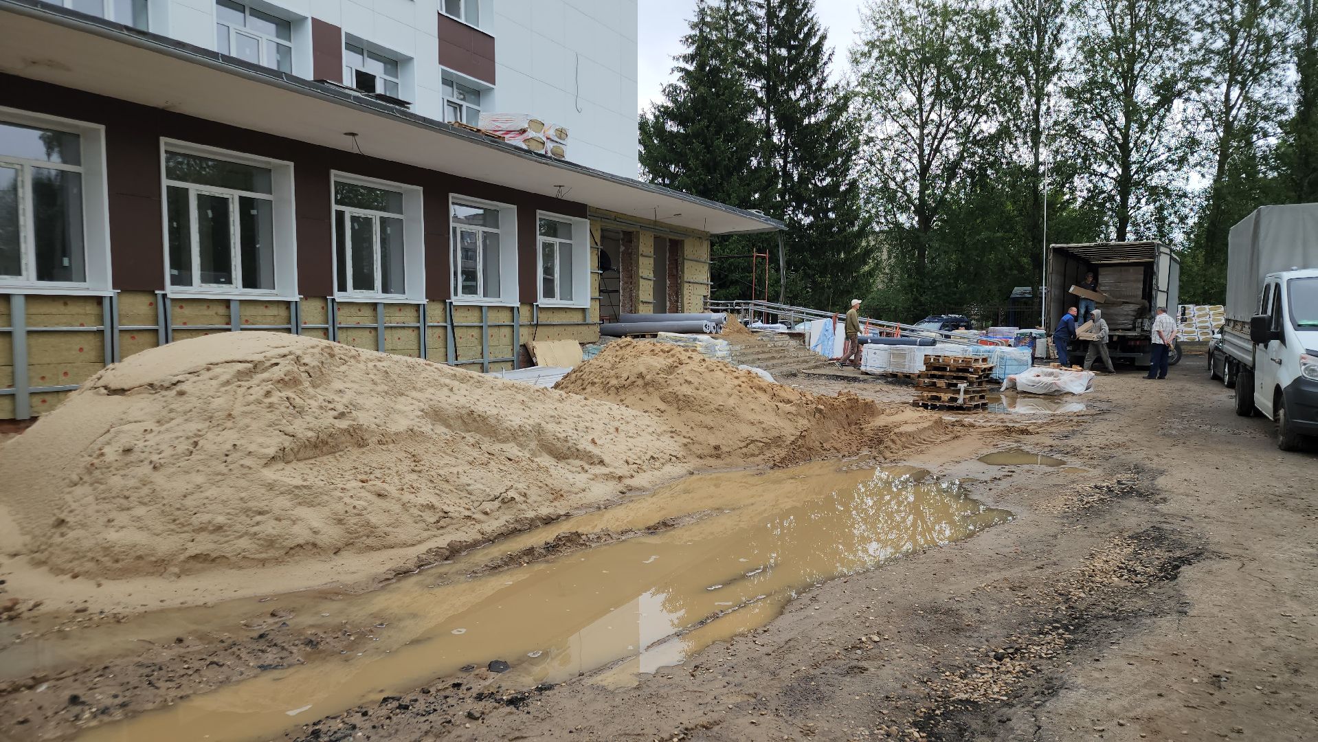 ремонт школ, авсюнино, орехово-зуевский округ,