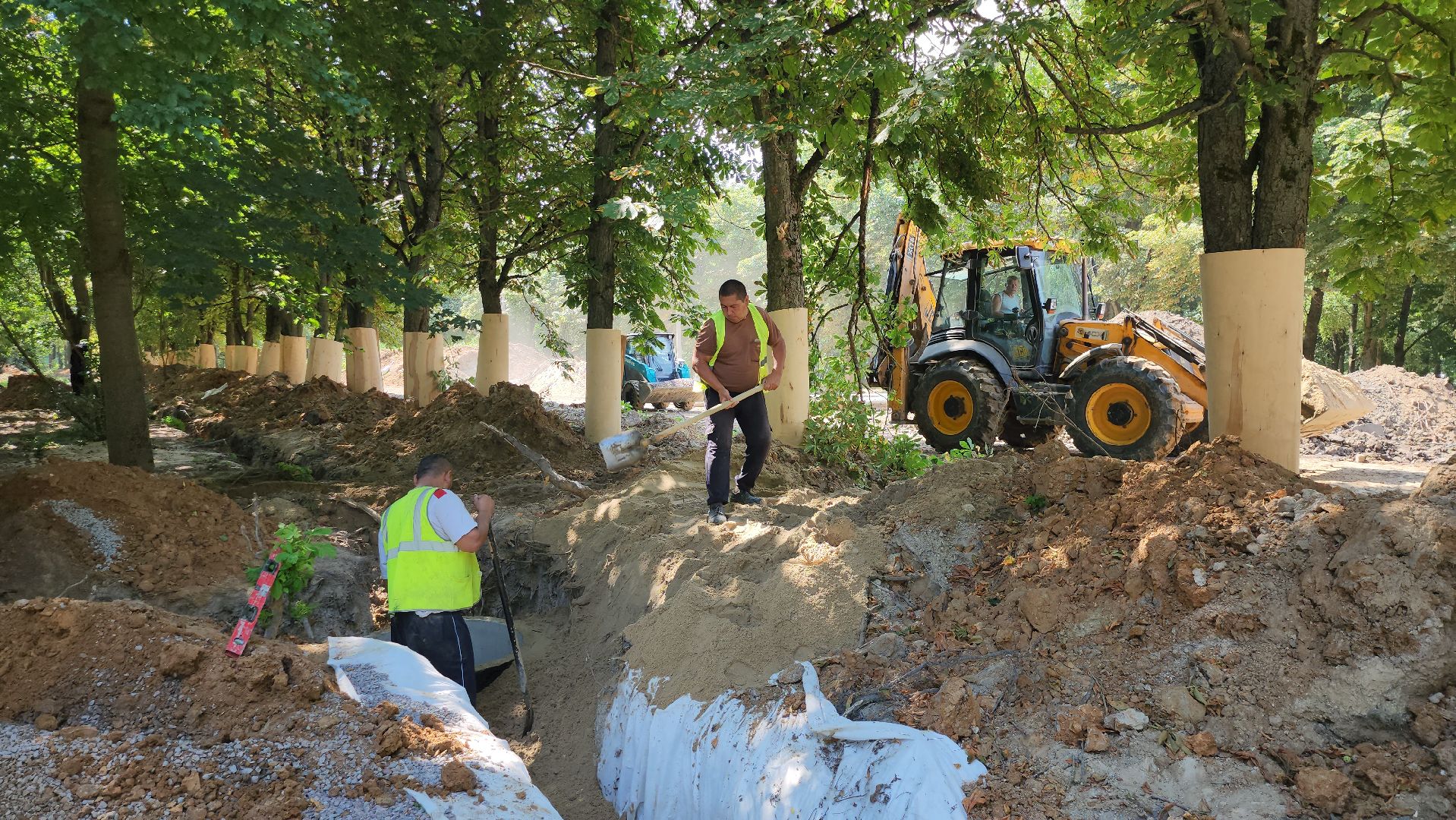 серпухов, подмосковье, капремонт парка, парк питомник,