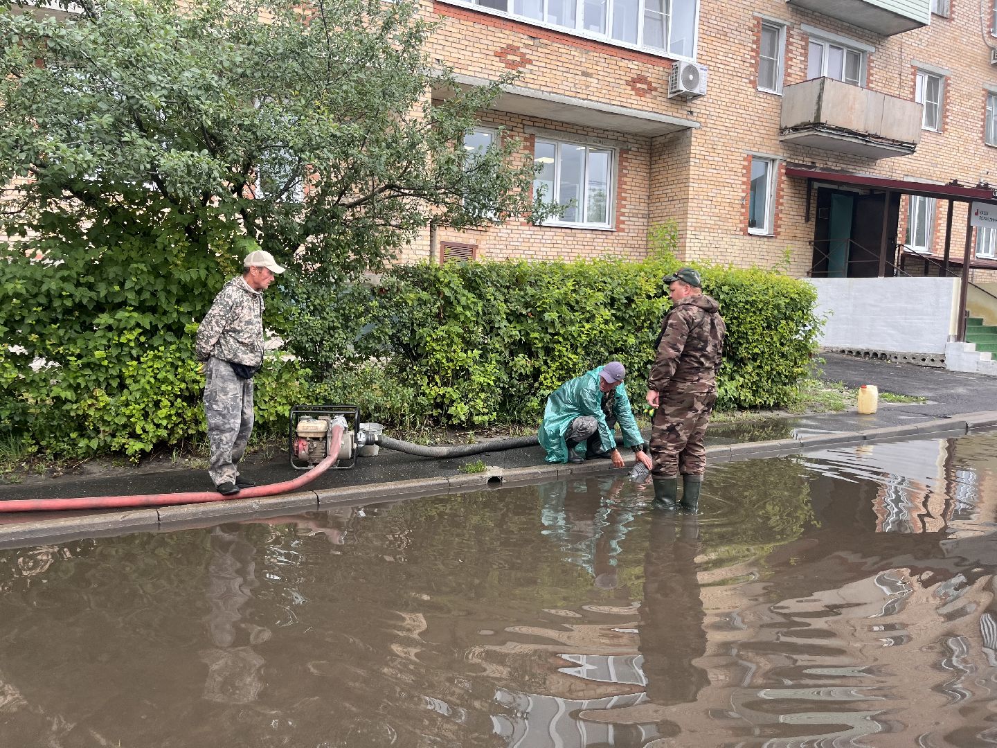 Шатура, ливни,