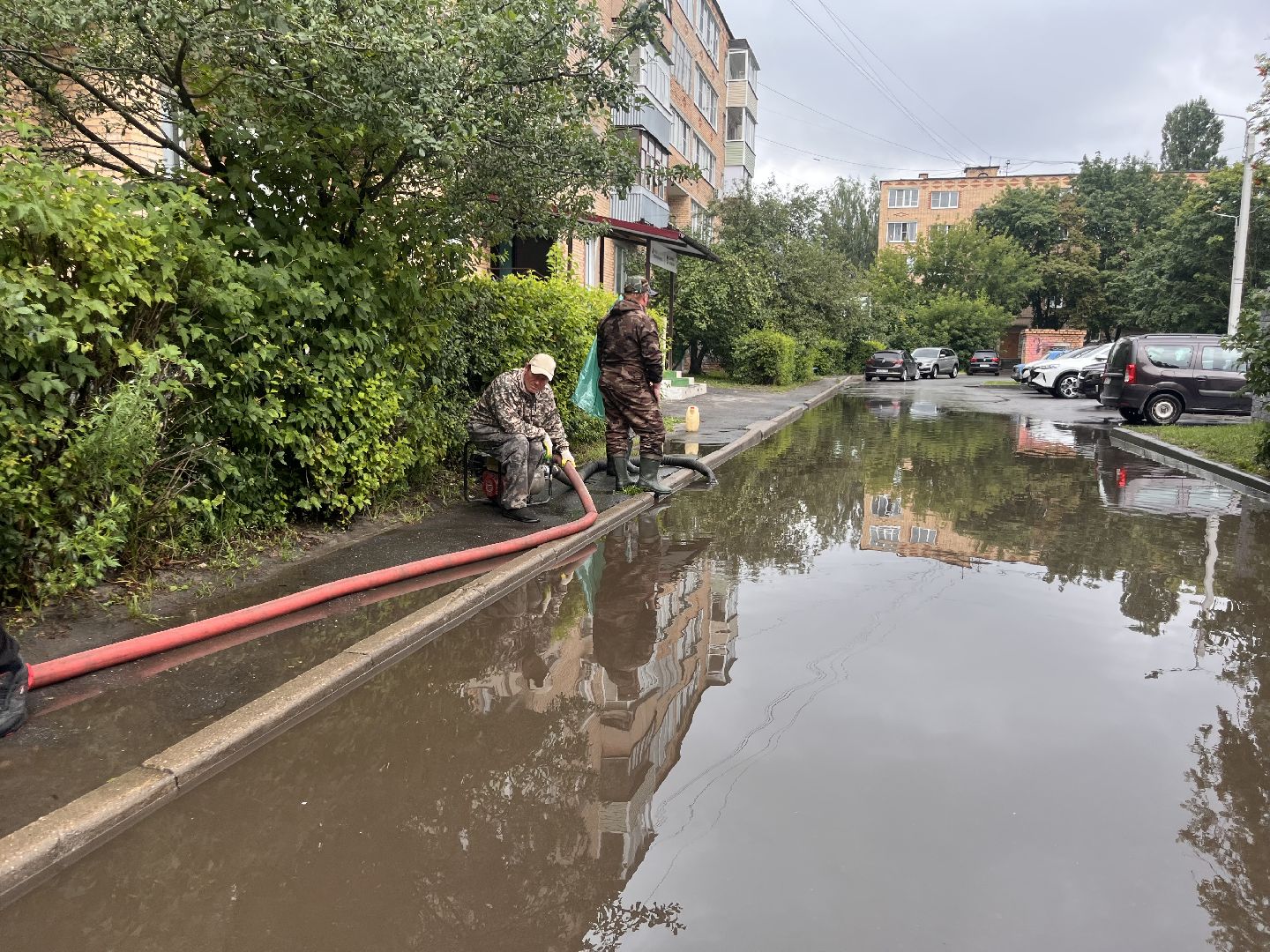 Шатура, ливни,