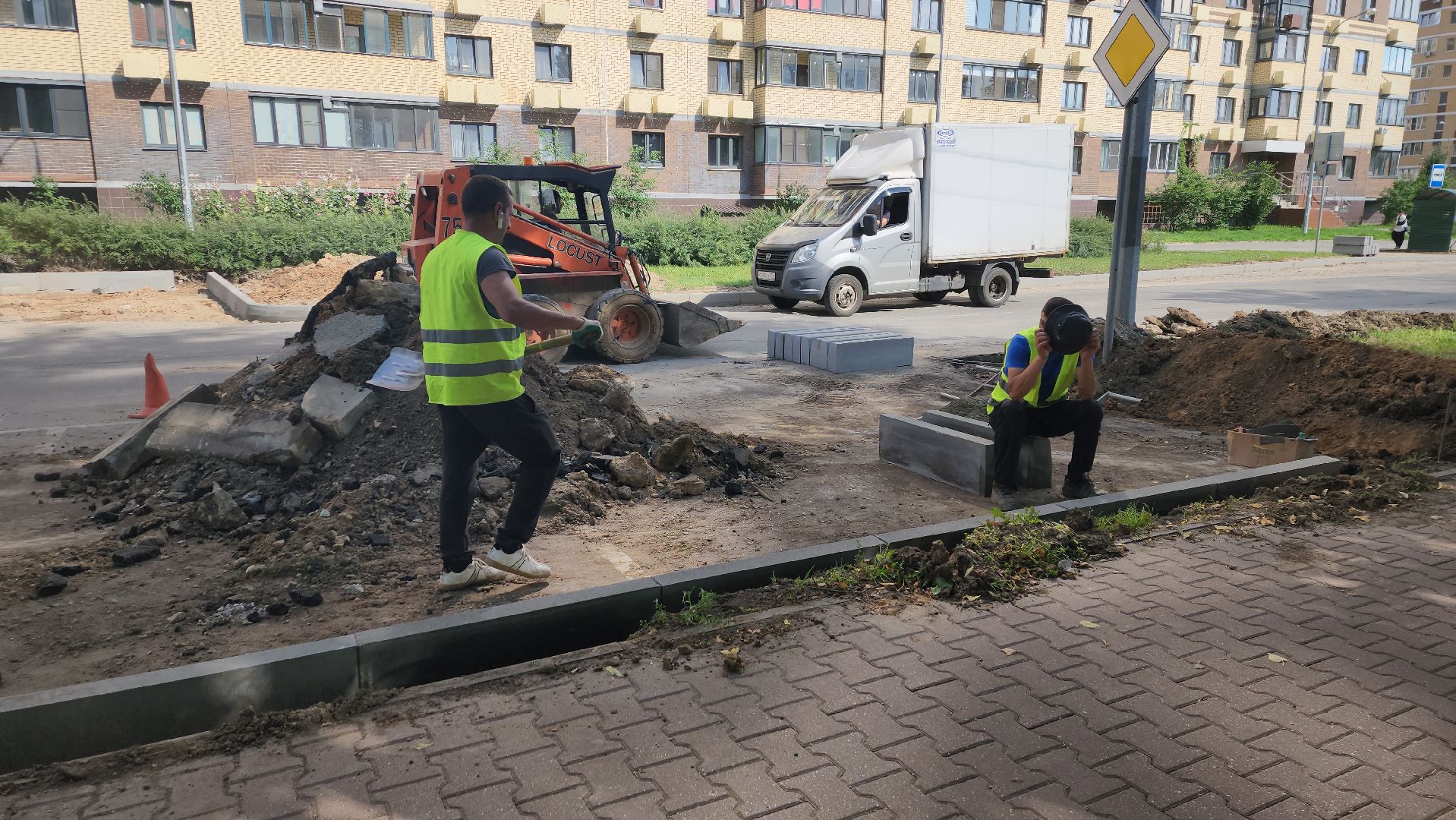 вертикалки, пушкино, новое пушкино,дорожный ремонт, ремонт асфальтового покрытия, бордюры, переход, подрядная организация,программа губернатора мо, президентские проекты,ремонт дороги,