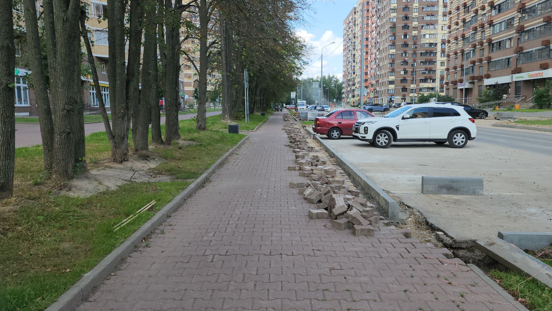 вертикалки, пушкино, новое пушкино,дорожный ремонт, ремонт асфальтового покрытия, бордюры, переход, подрядная организация,программа губернатора мо, президентские проекты,ремонт дороги,