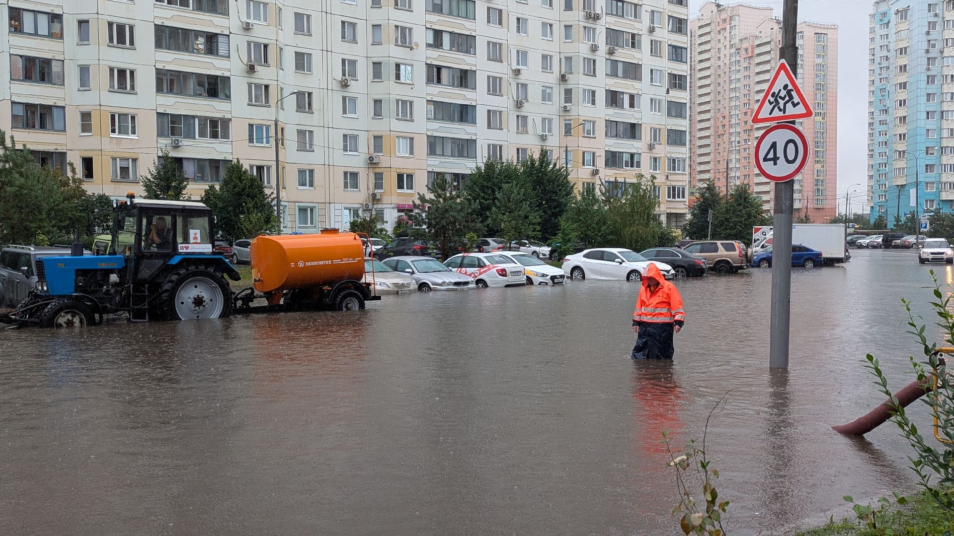чп, красногорск, наводнение, павшинская пойма,