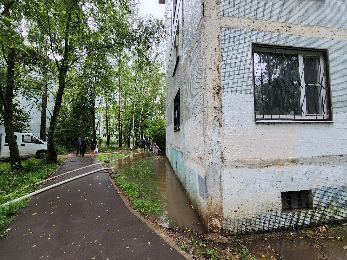 солнечногорск, ливень, авария, жители ,