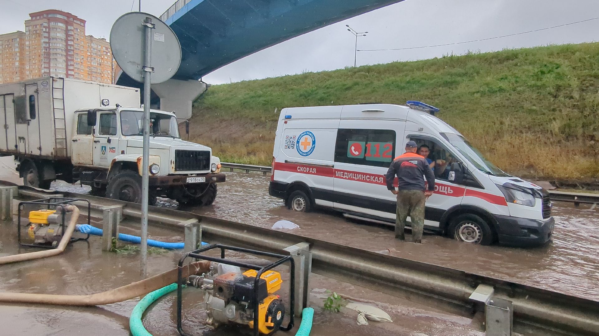 чп, красногорск, наводнение, павшинская пойма,