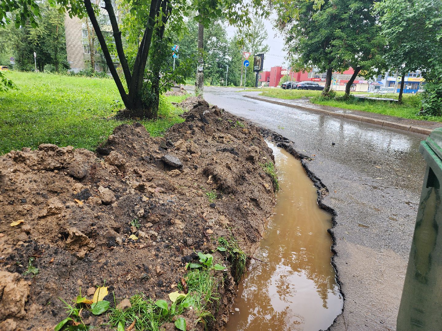 фрязино, укладка бордюров, благоустройство дворов,