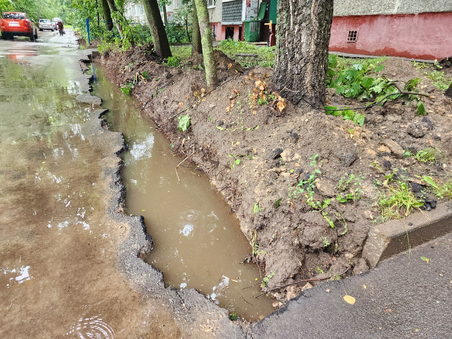 фрязино, укладка бордюров, благоустройство дворов,