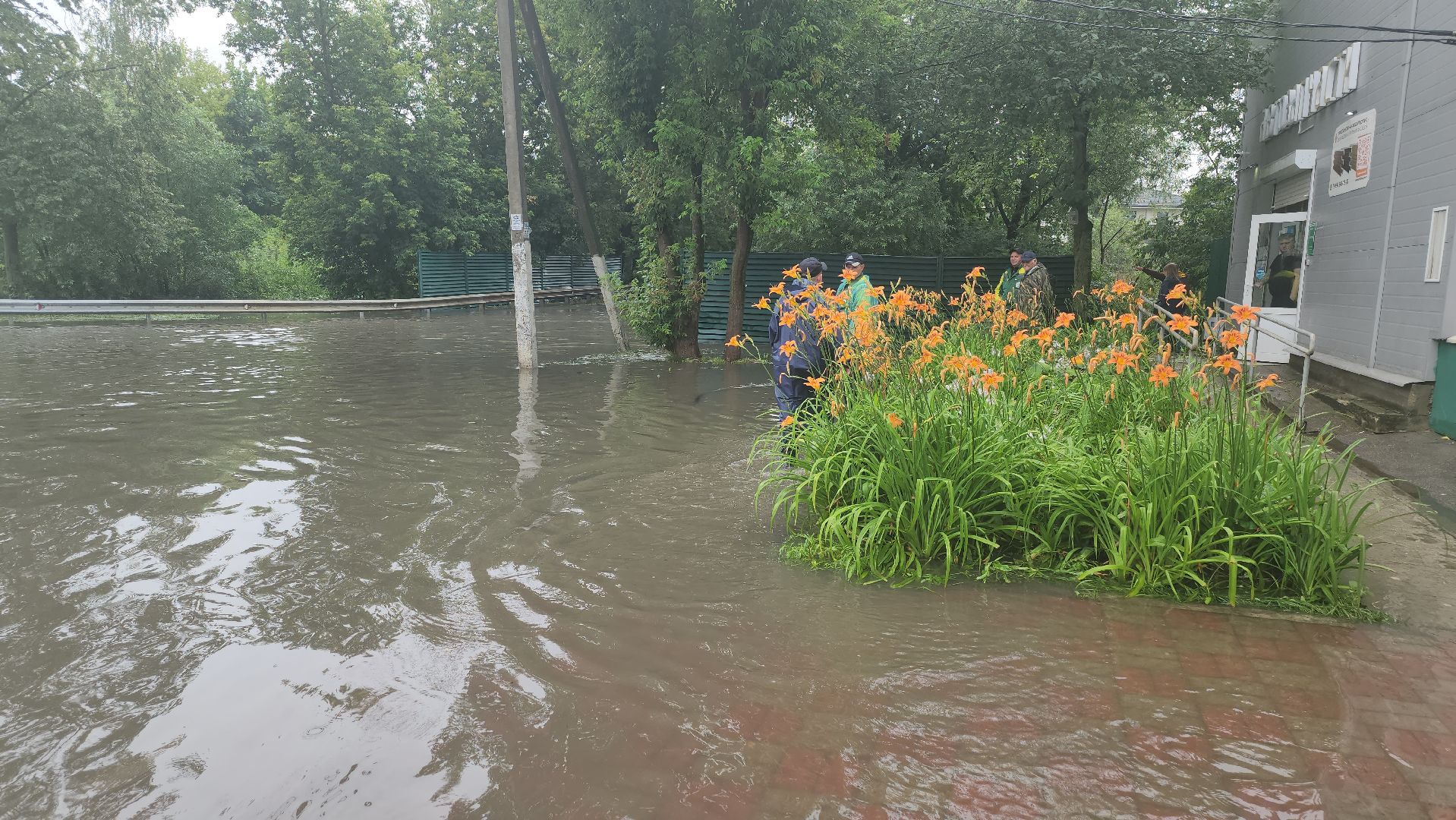 долгопрудный, аномальный ливень, помпа, мбу благоустройство,