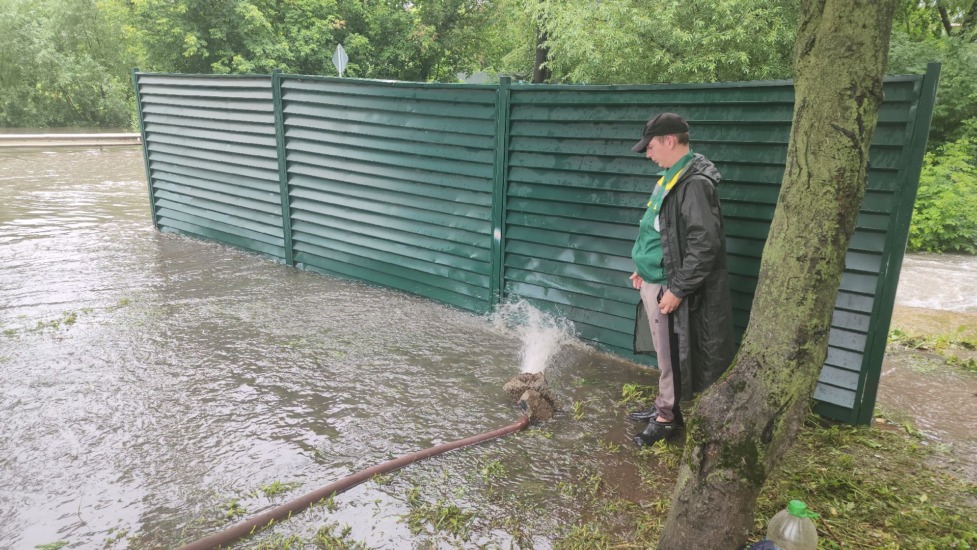 долгопрудный, аномальный ливень, помпа, мбу благоустройство,