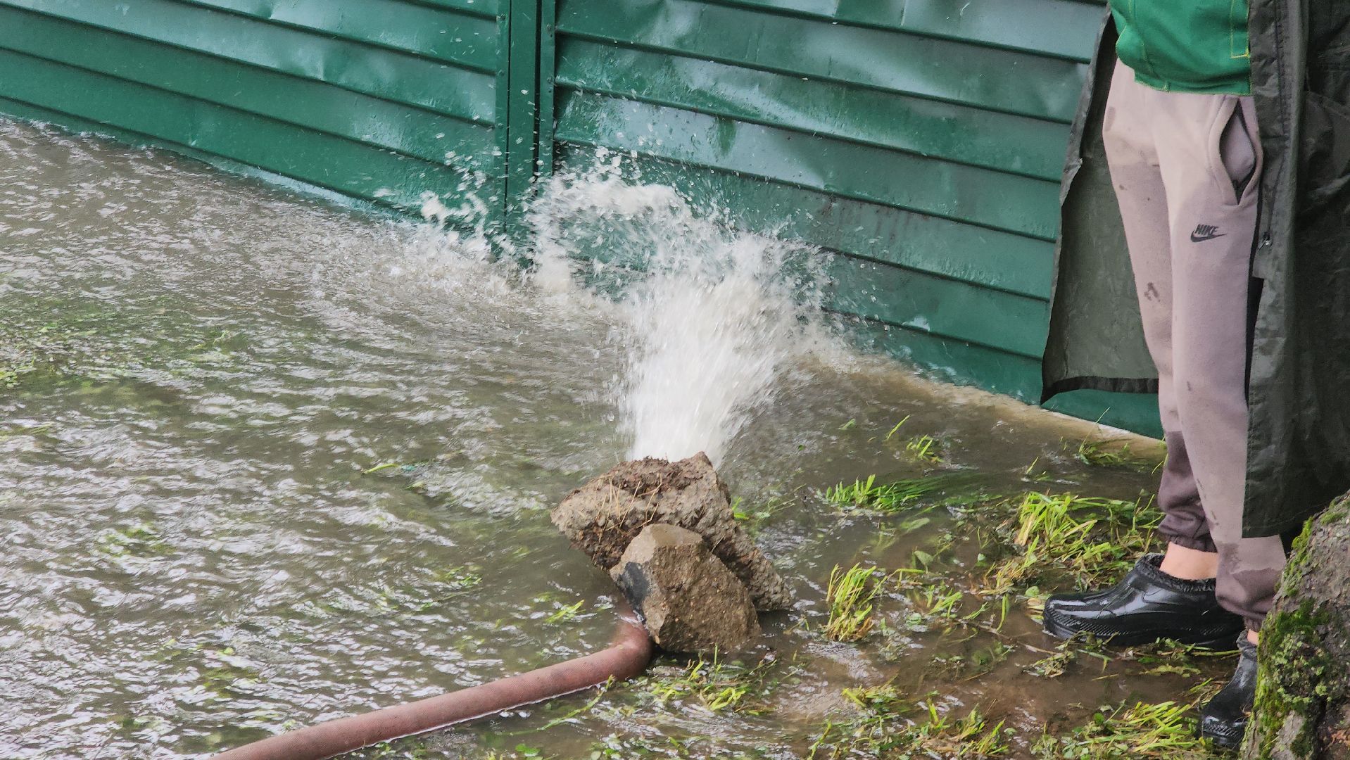 долгопрудный, аномальный ливень, помпа, мбу благоустройство,