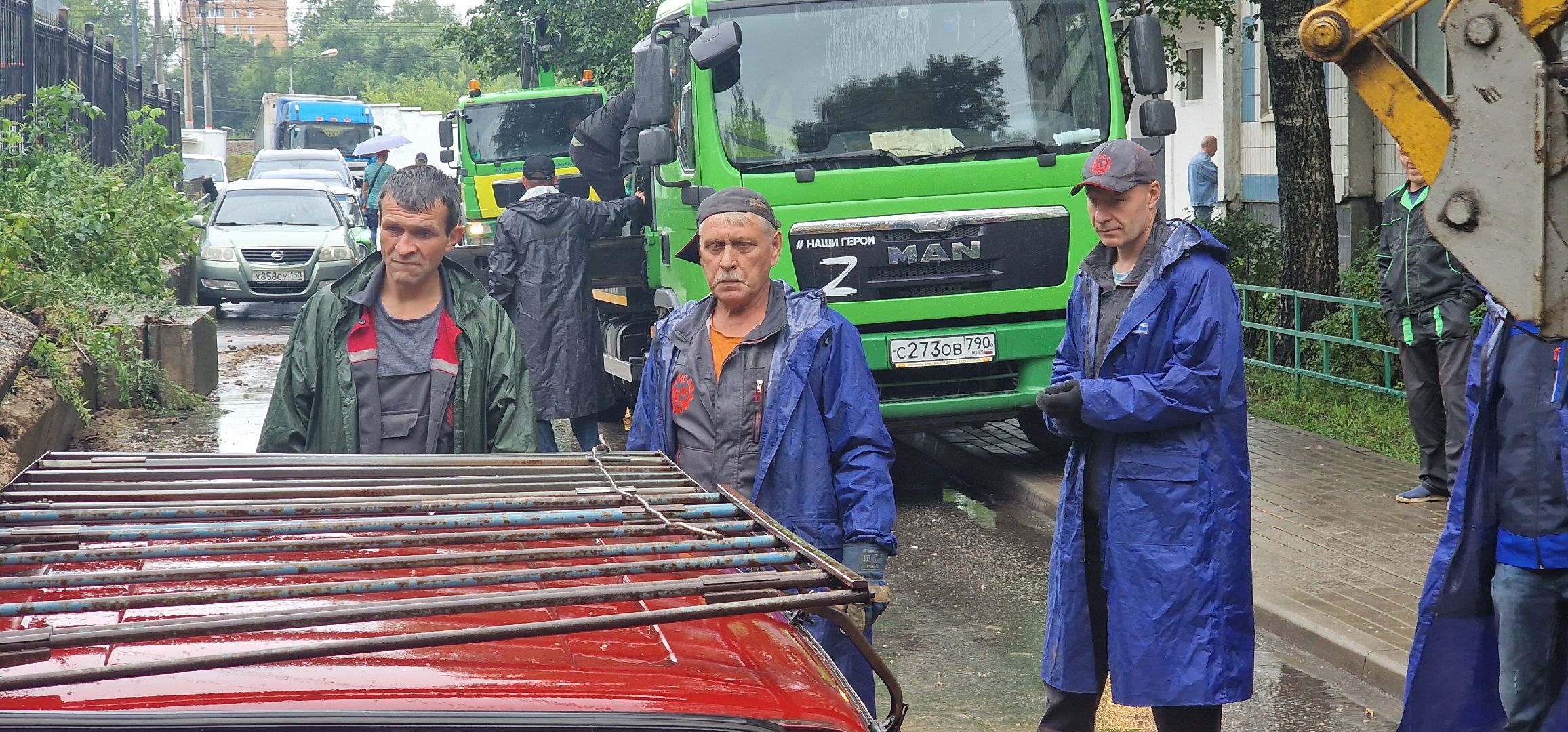 ЧП Балашиха, бетонные плиты у дк кучино,