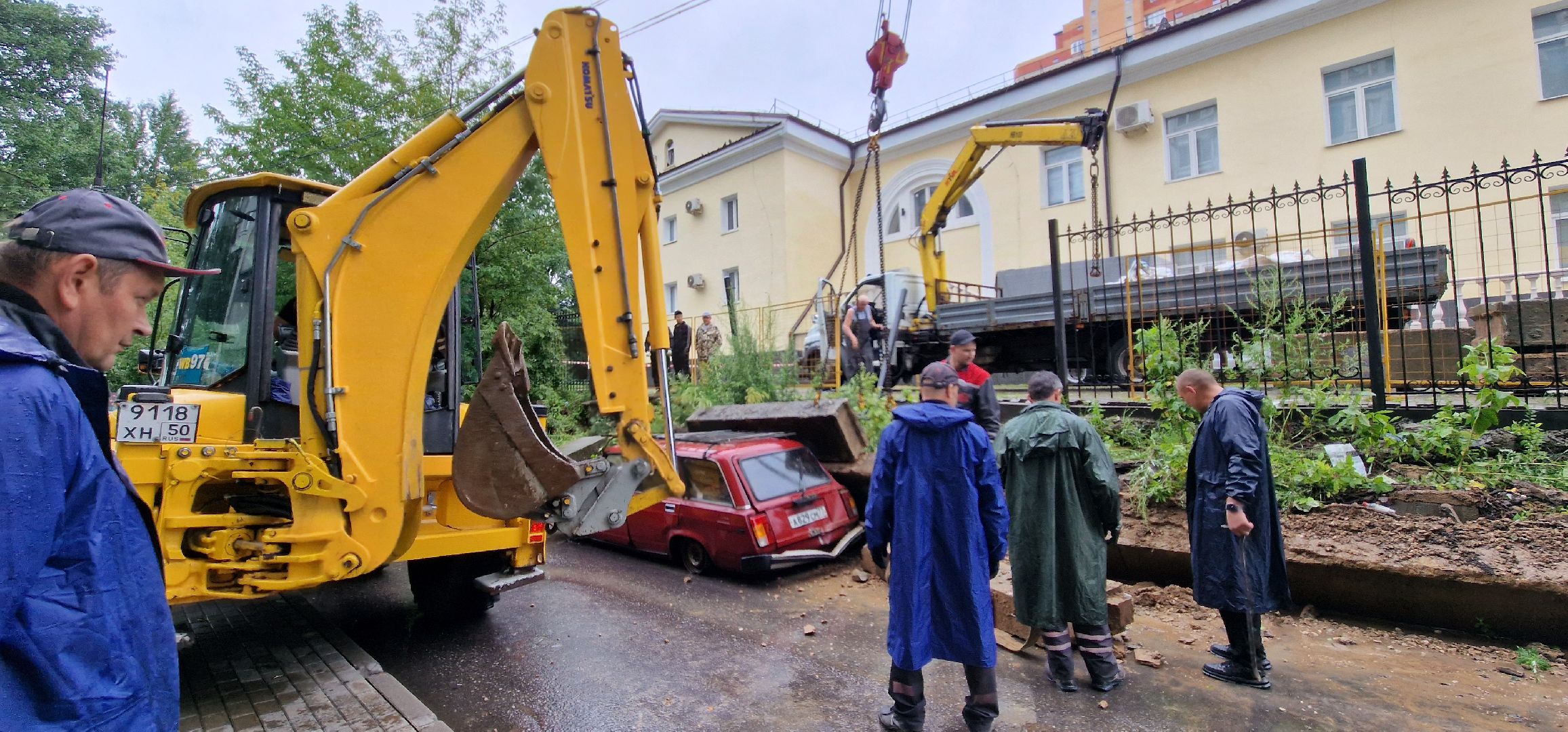 ЧП Балашиха, бетонные плиты у дк кучино,