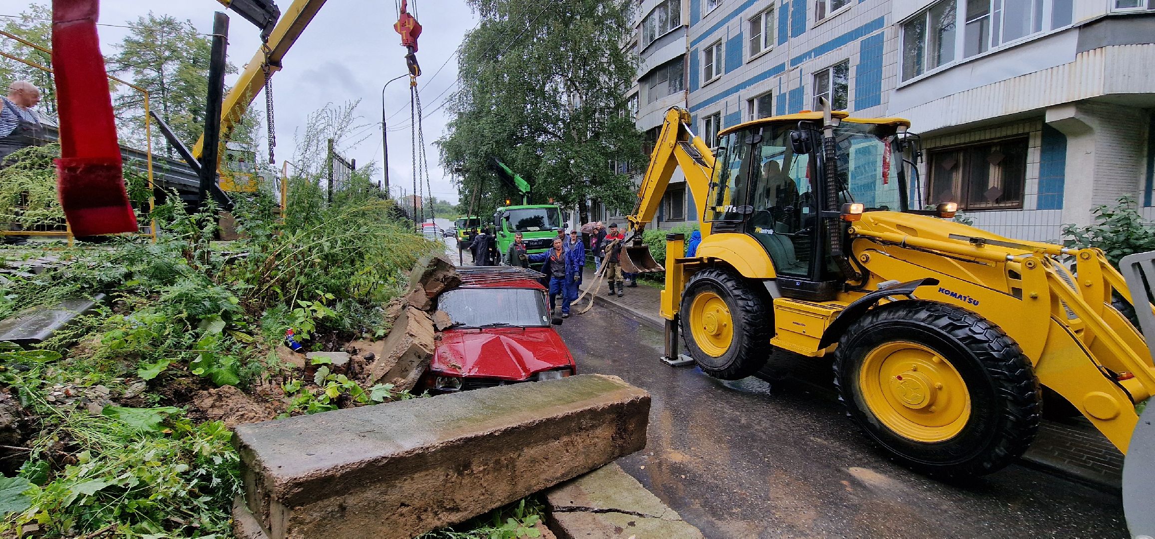 ЧП Балашиха, бетонные плиты у дк кучино,