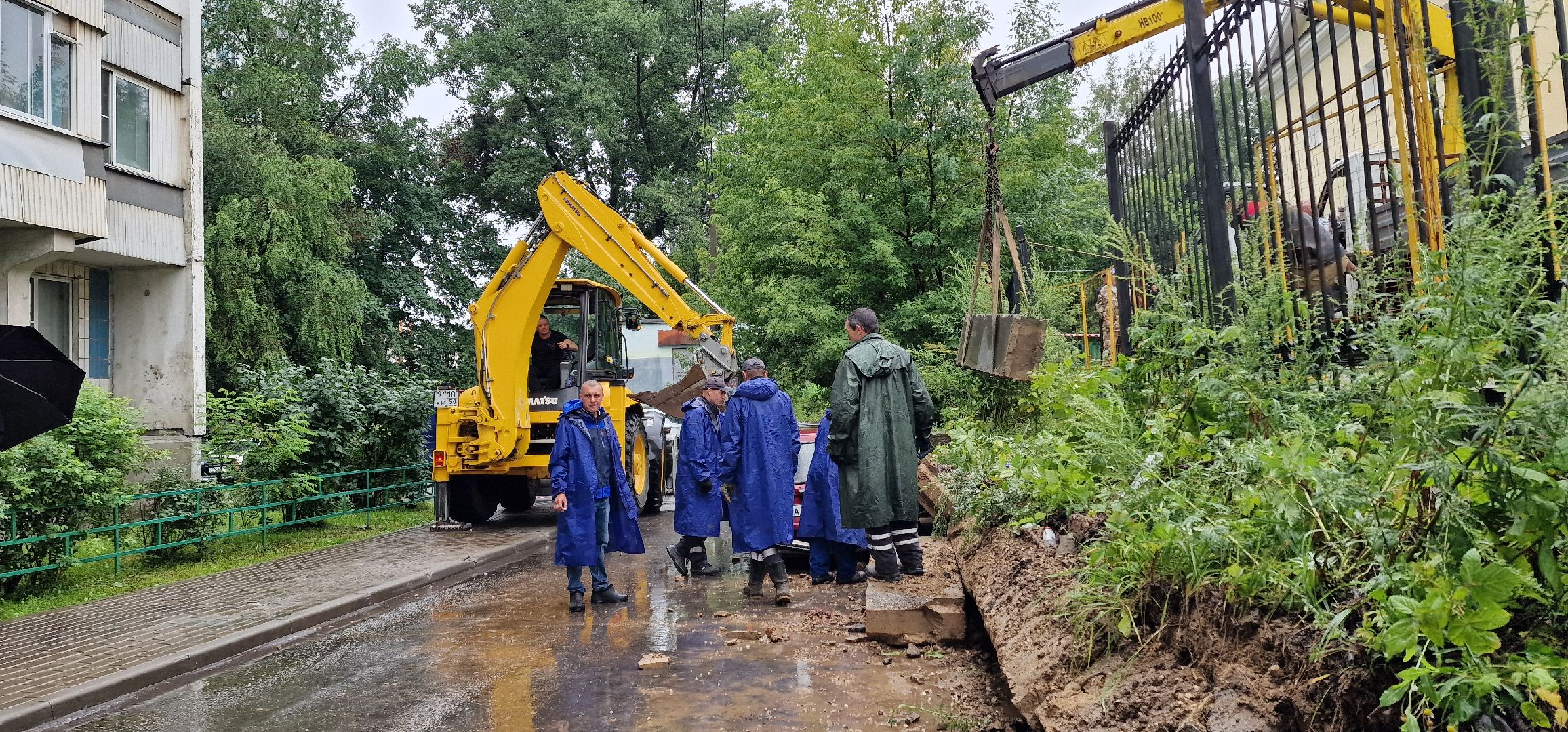 ЧП Балашиха, бетонные плиты у дк кучино,