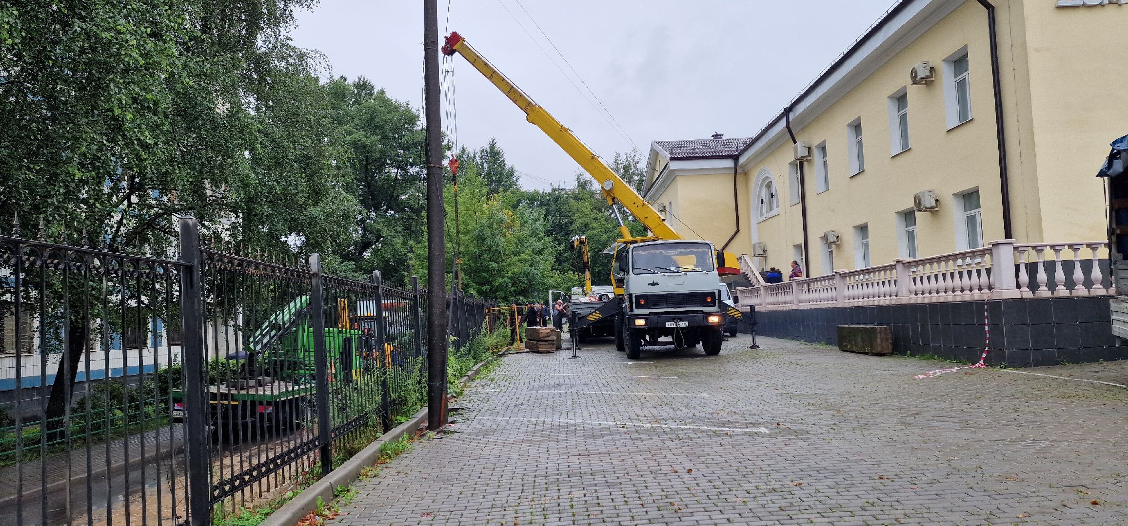 ЧП Балашиха, бетонные плиты у дк кучино,